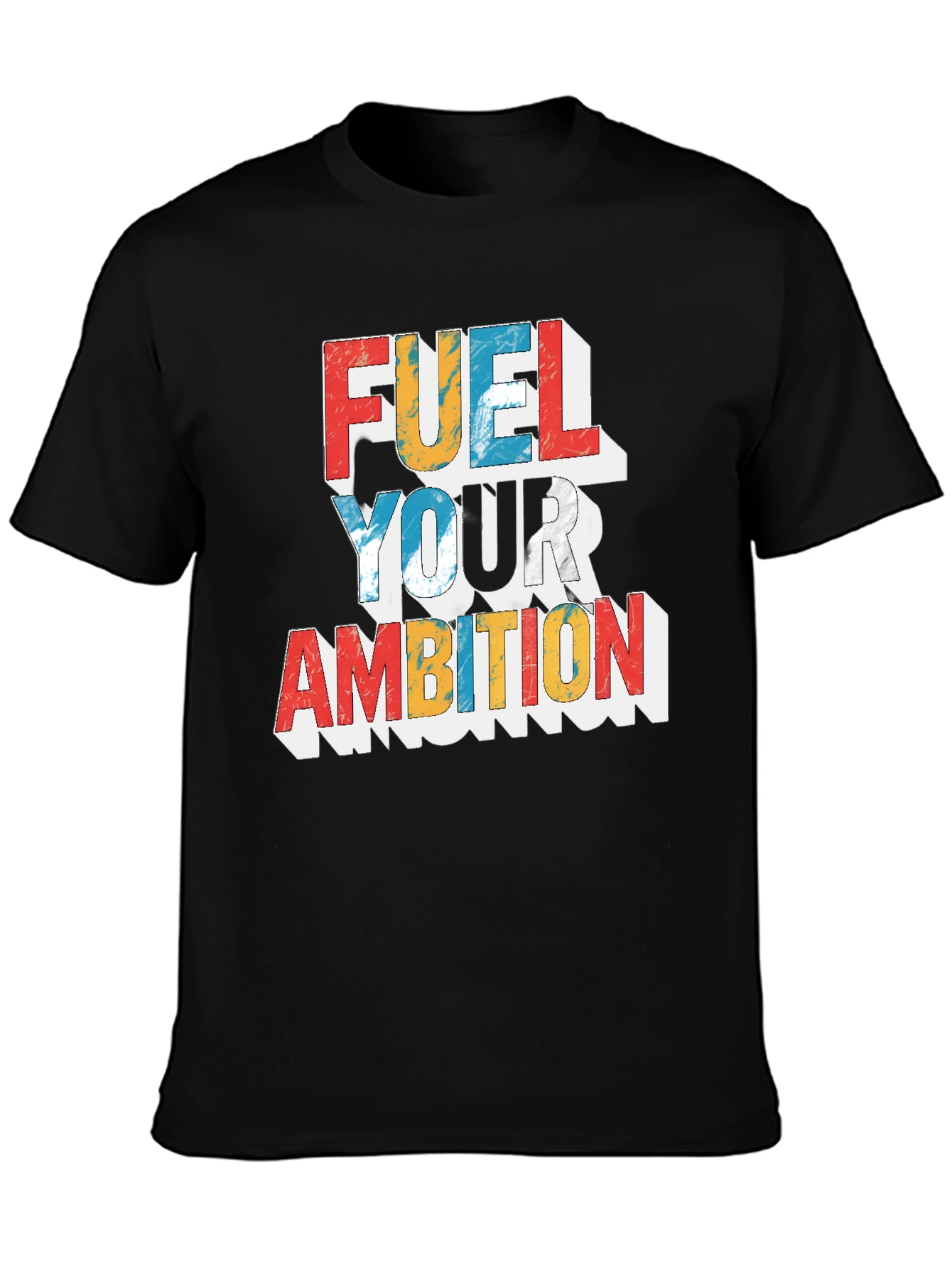 Fuel Your Ambition Graphic Tee - Black