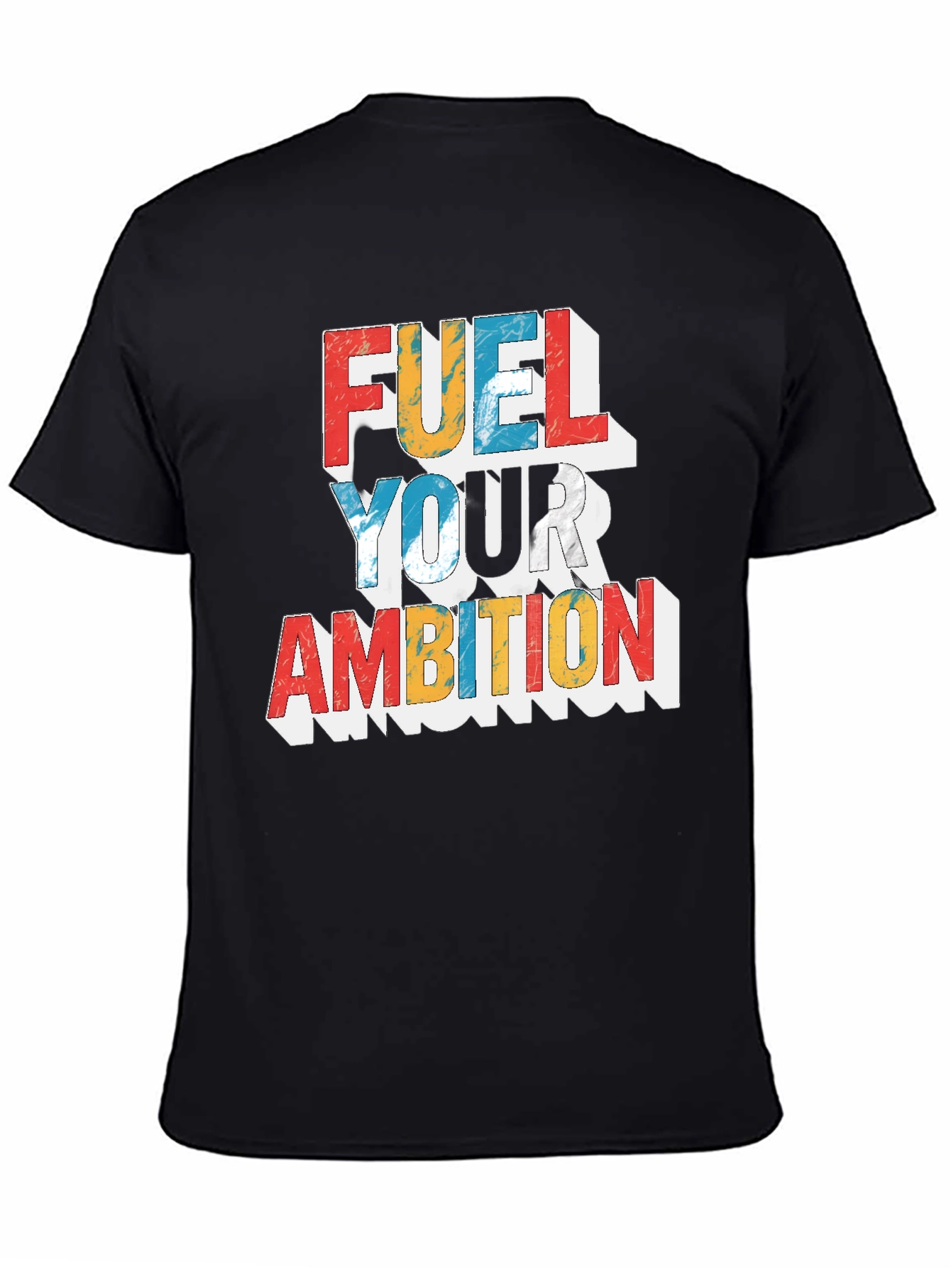 Fuel Your Ambition Graphic Tee - Black