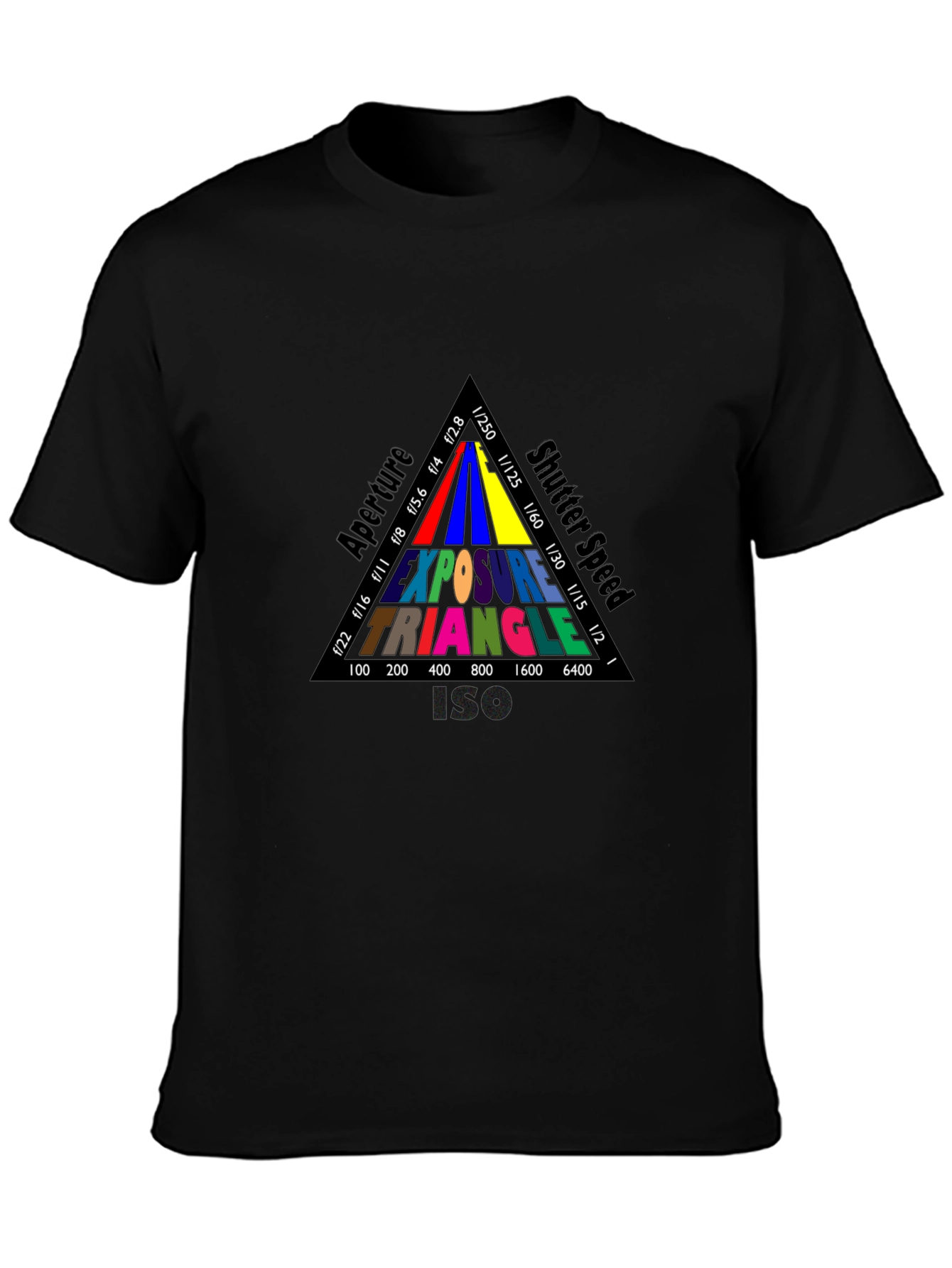 Exposure Triangle T-Shirt - Photography Basics