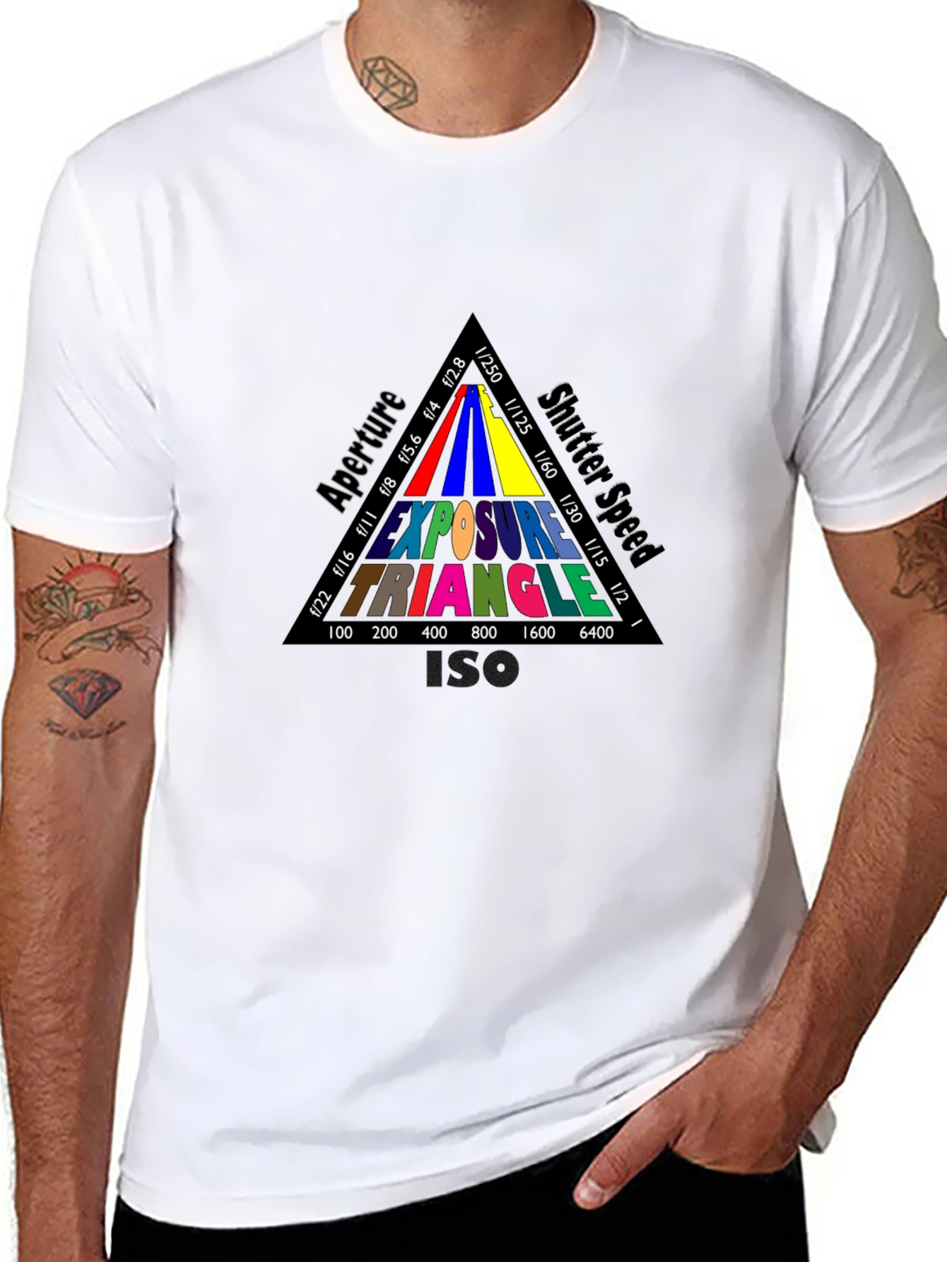 Exposure Triangle T-Shirt - Photography Basics
