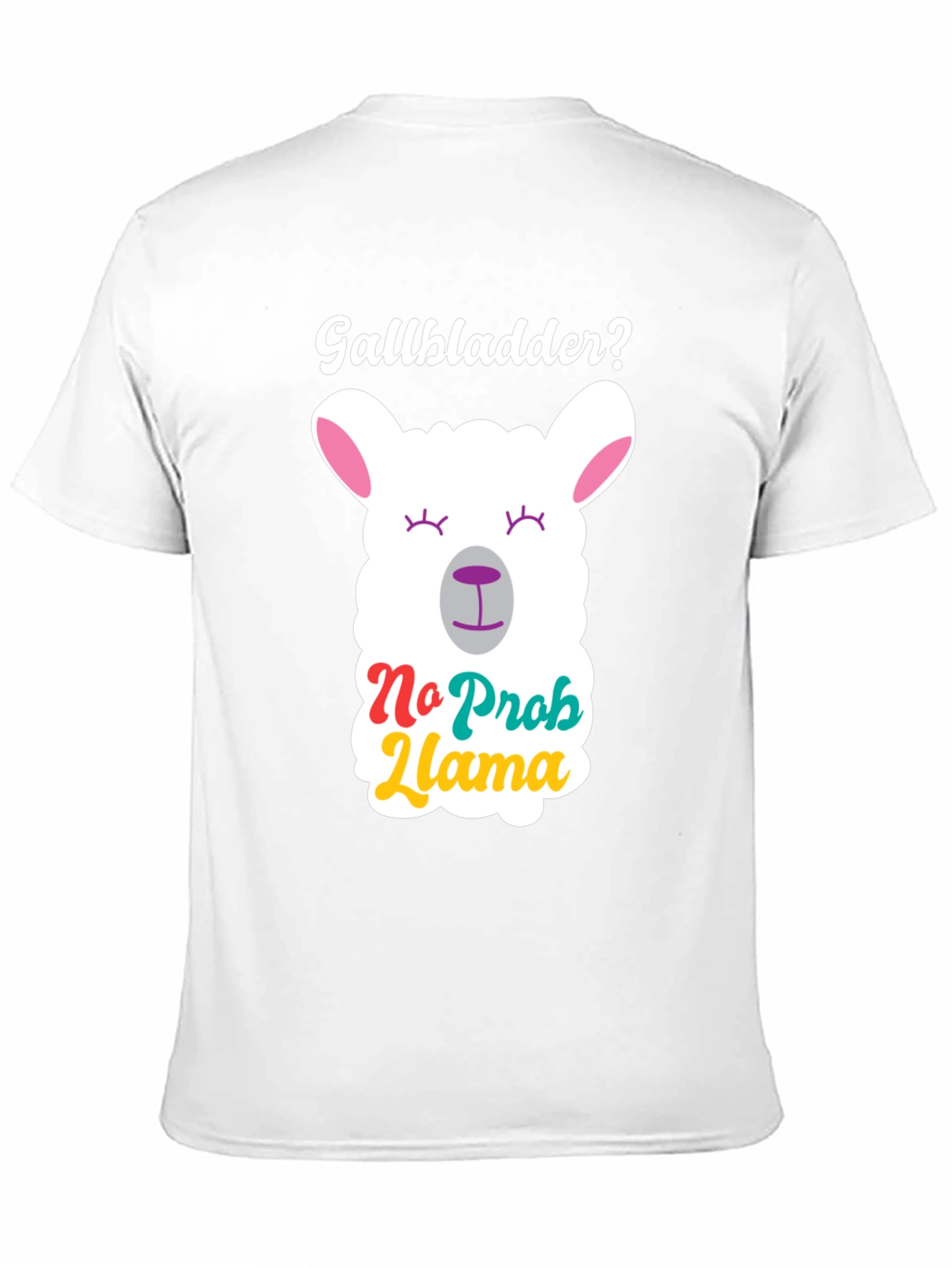 No Prob Llama Black T-Shirt