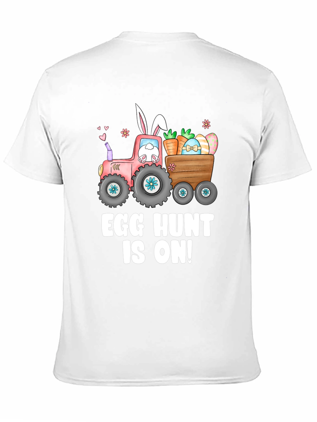 Egg Hunt is On! Easter Bunny Tractor Tee