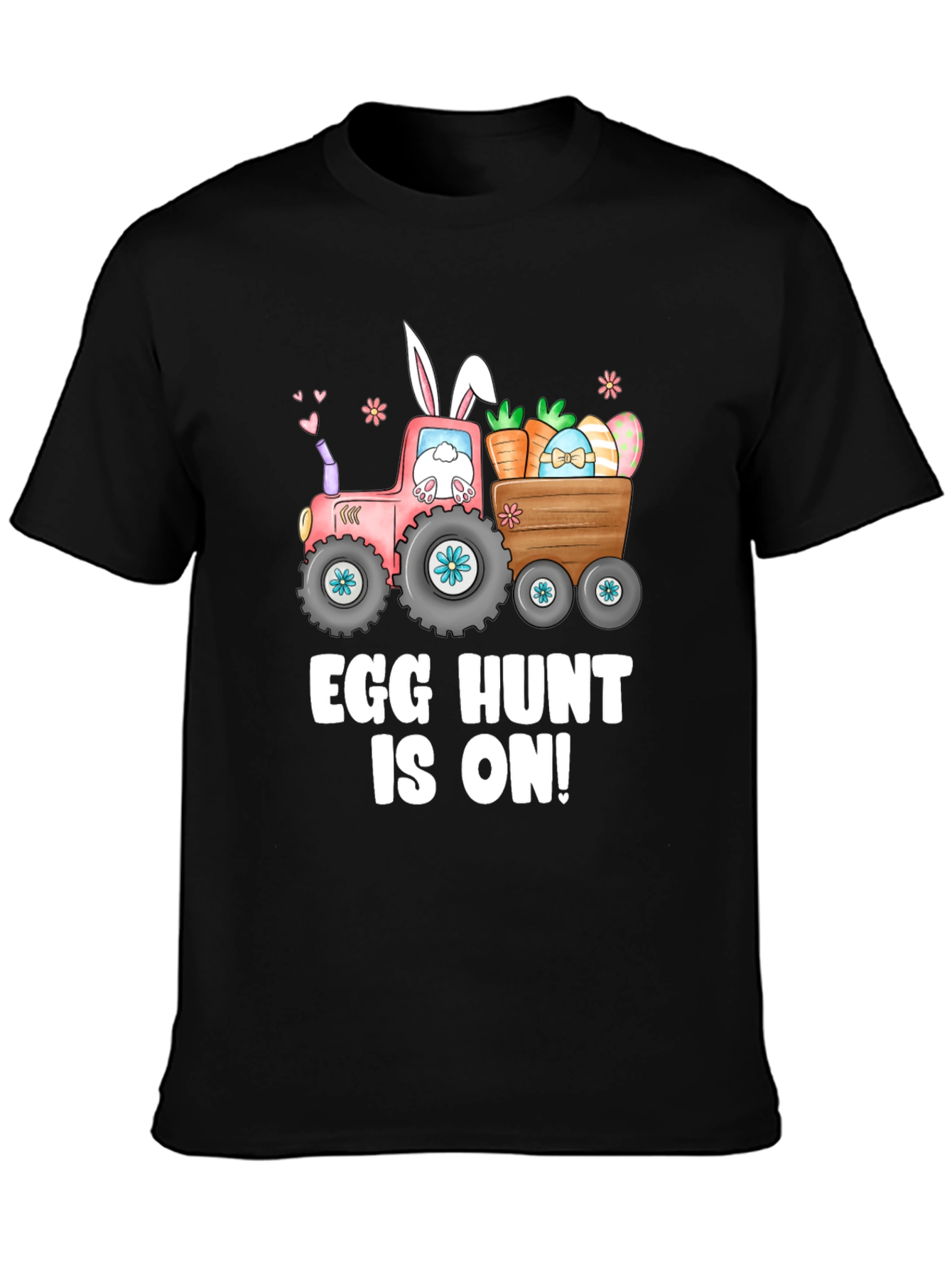 Egg Hunt is On! Easter Bunny Tractor Tee