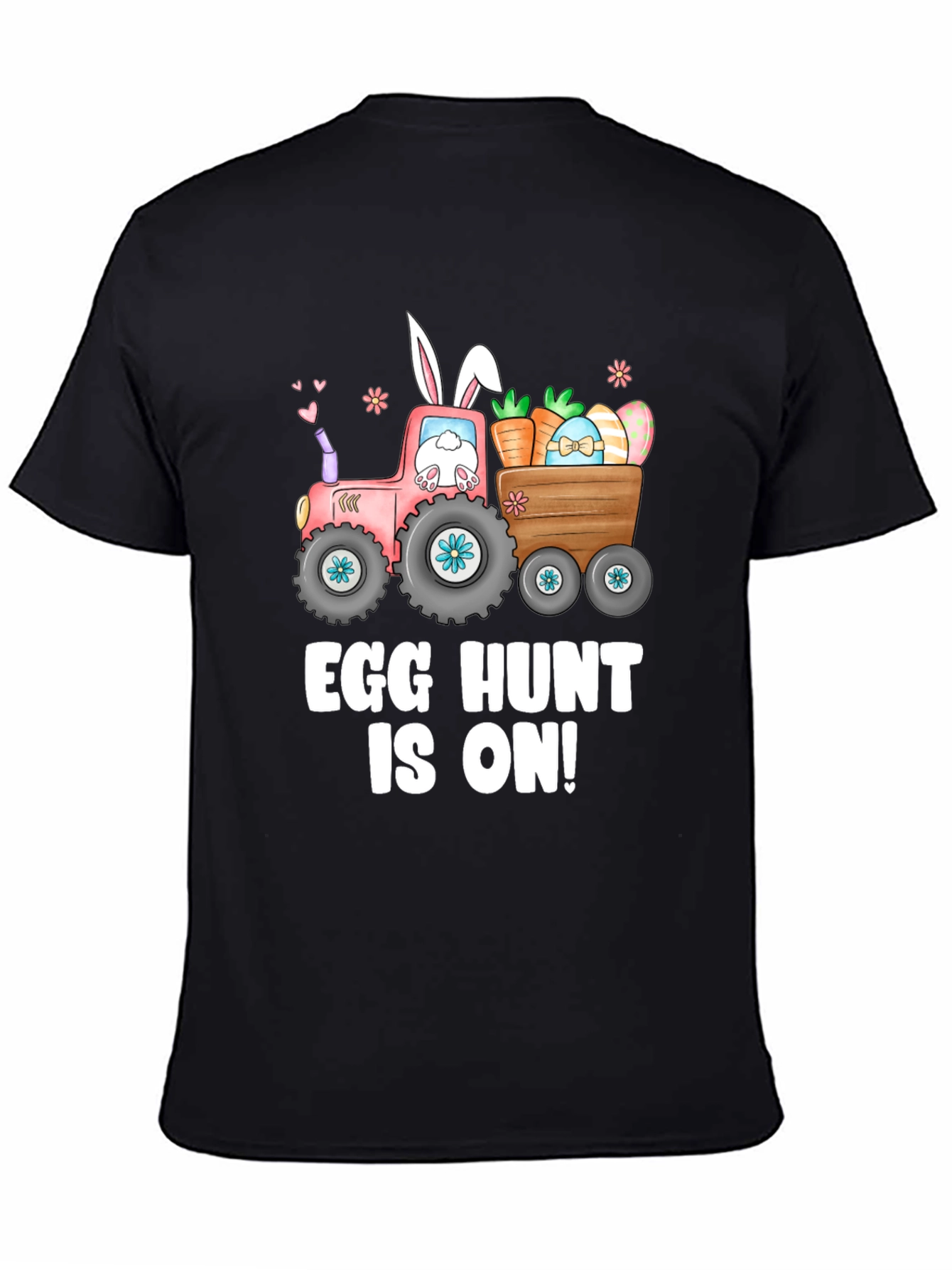 Egg Hunt is On! Easter Bunny Tractor Tee