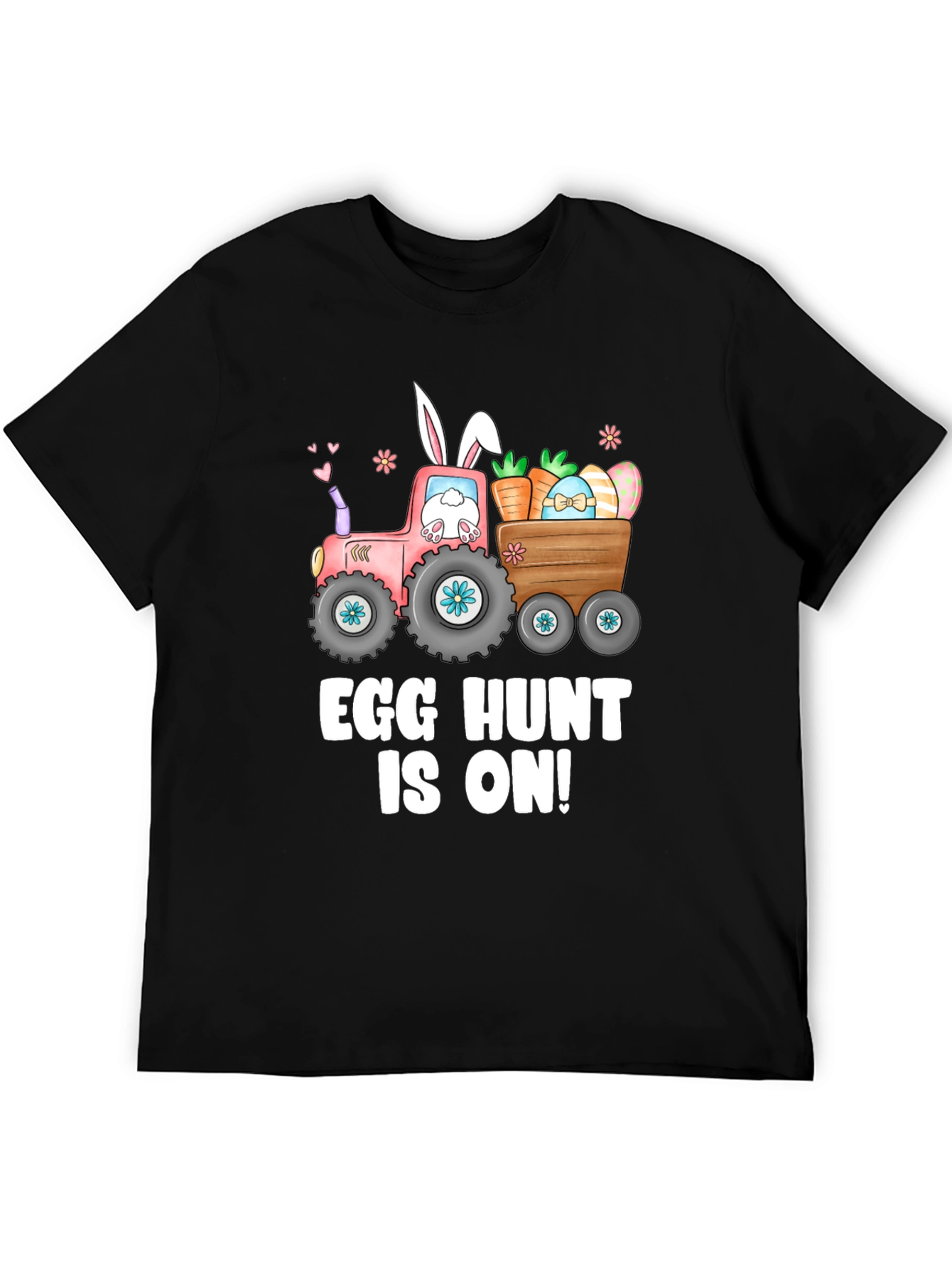 Egg Hunt is On! Easter Bunny Tractor Tee
