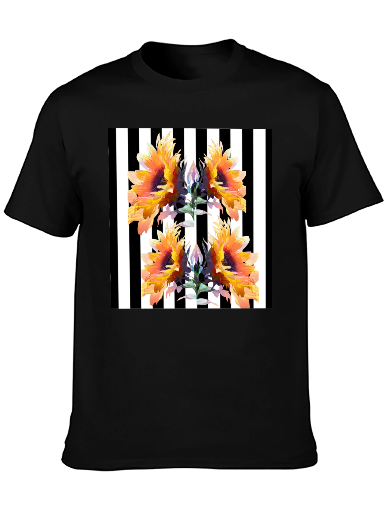 Sunflower Striped Graphic Tee
