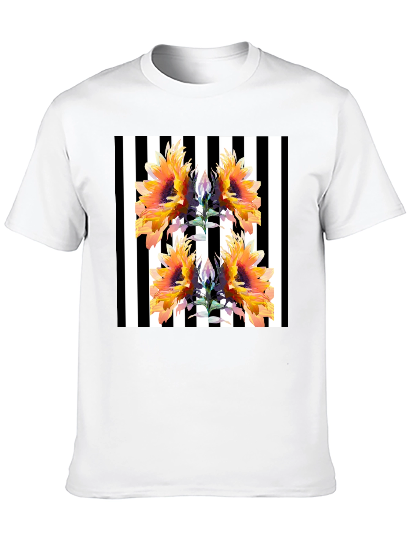 Sunflower Striped Graphic Tee