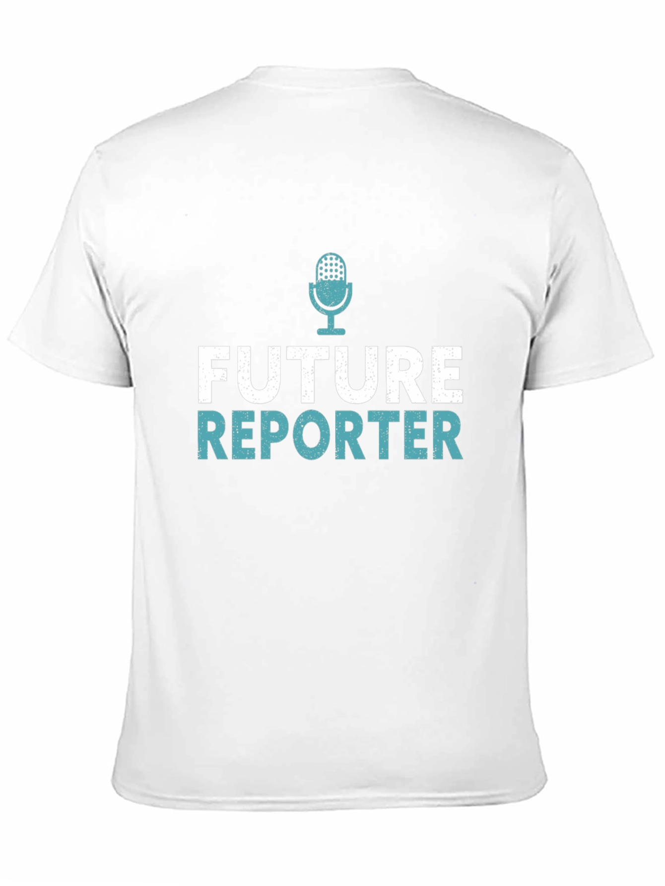 Future Reporter Graphic Tee - Black Cotton T-Shirt