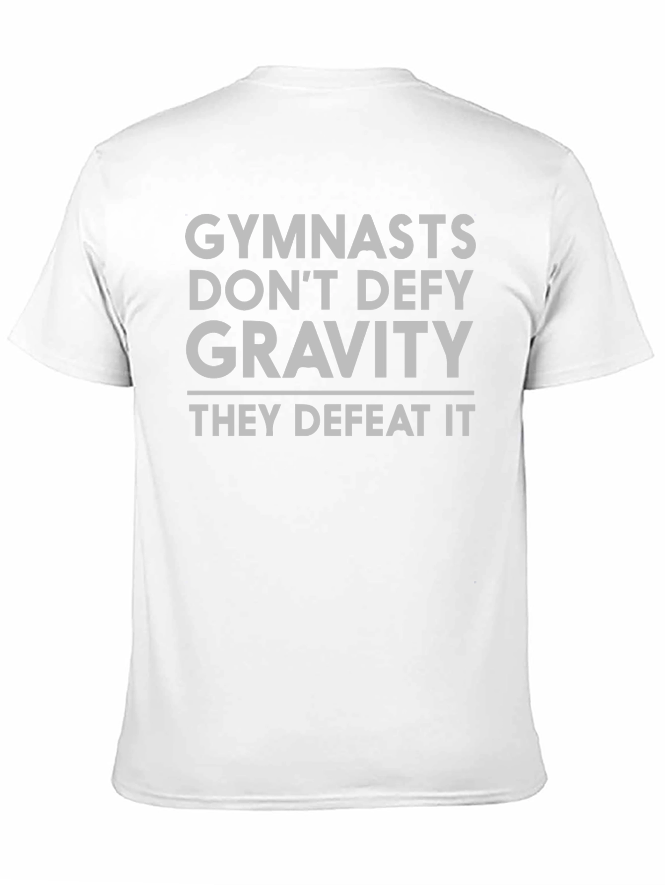 Gymnasts Defeat Gravity Black Graphic Tee