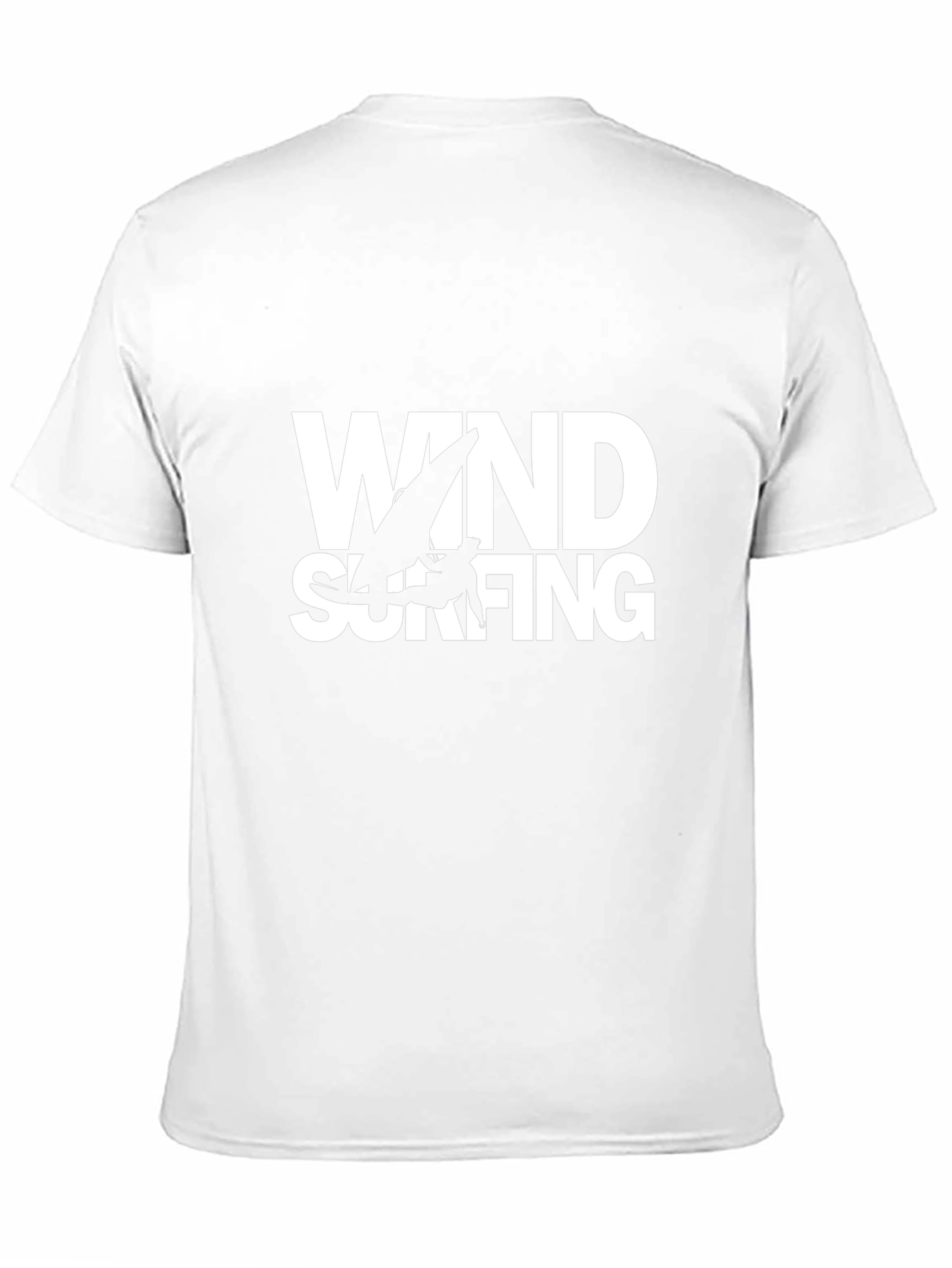 Windsurfing Graphic T-Shirt - Black