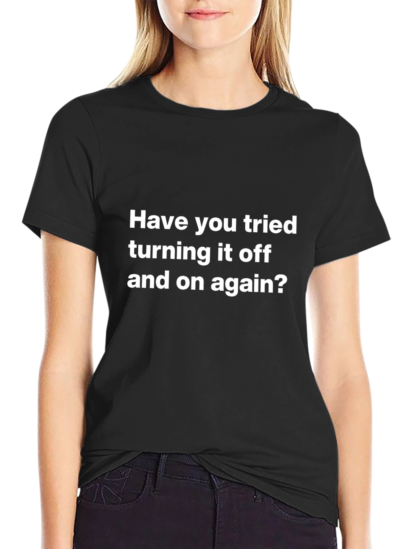 Humorous Tech Support T-Shirt