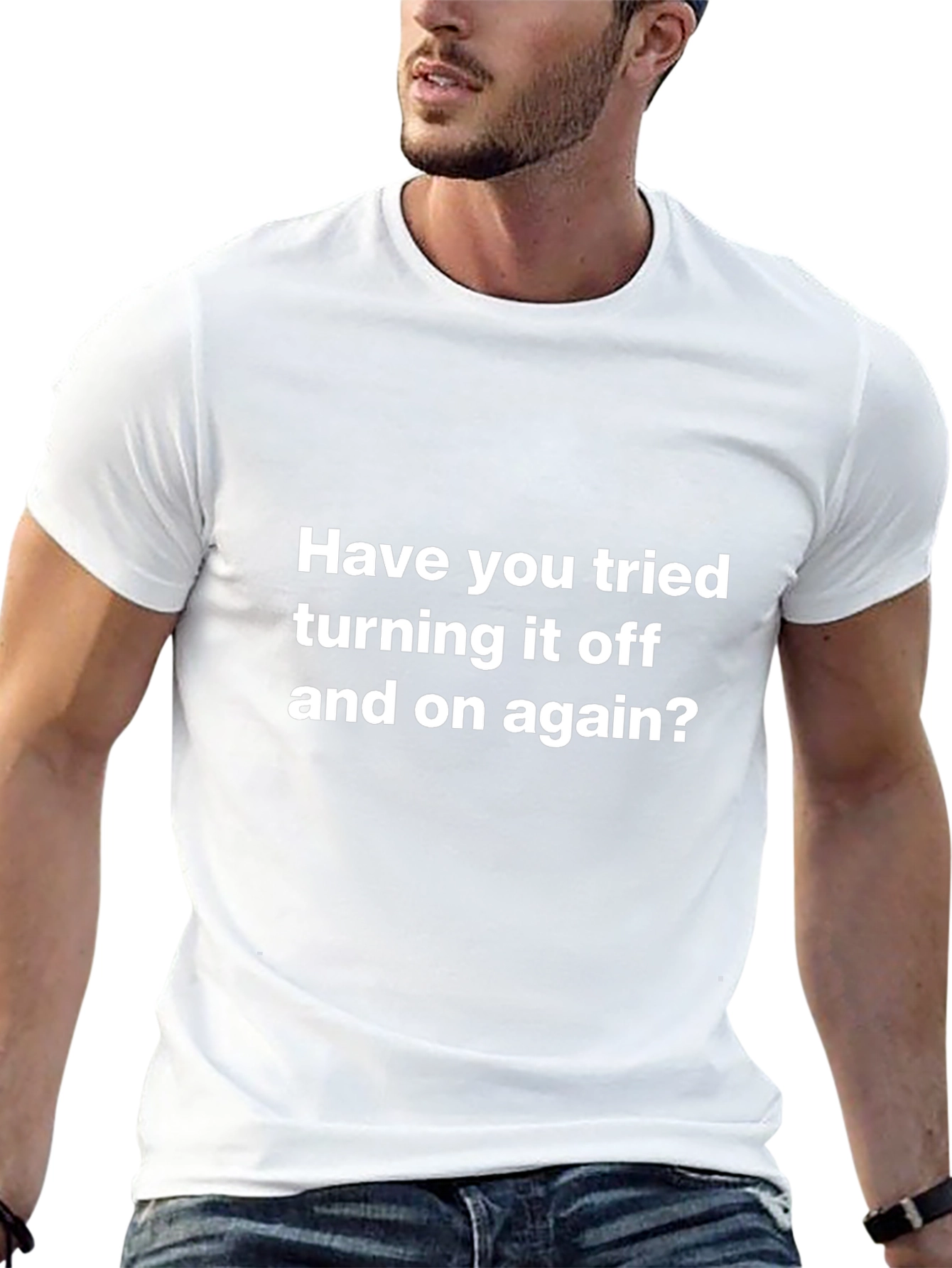Humorous Tech Support T-Shirt