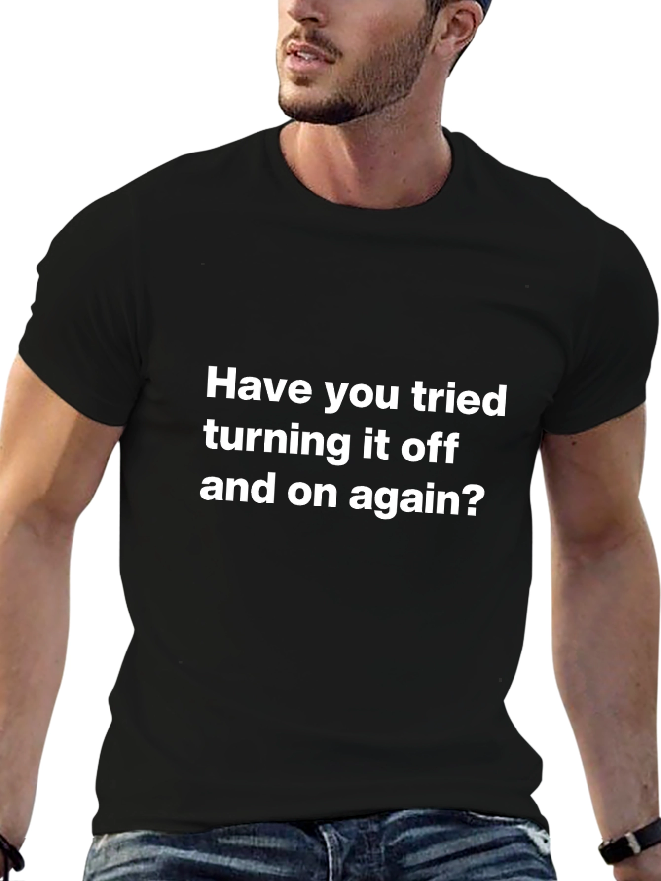 Humorous Tech Support T-Shirt