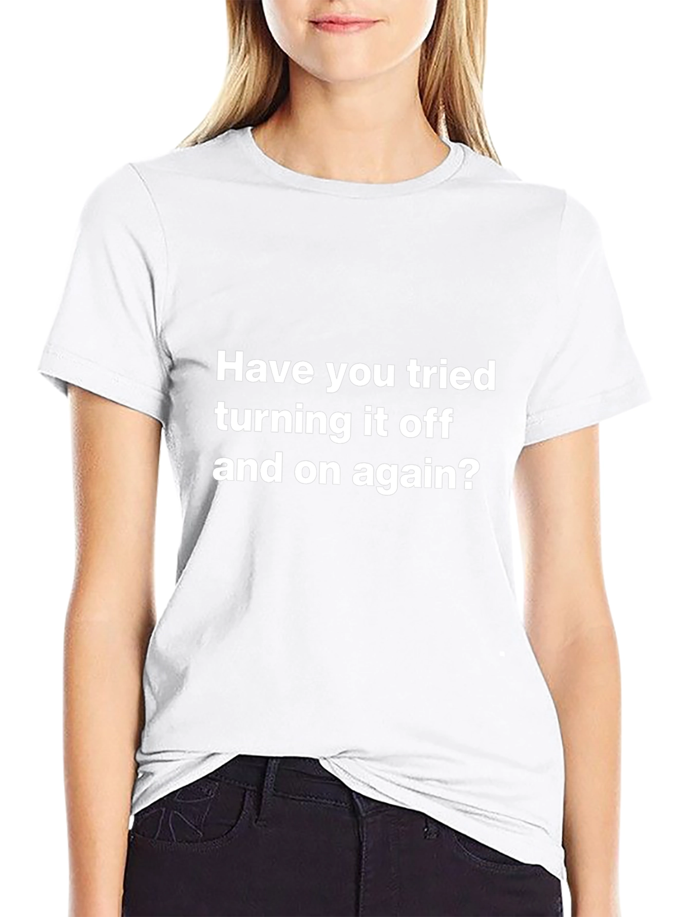 Humorous Tech Support T-Shirt