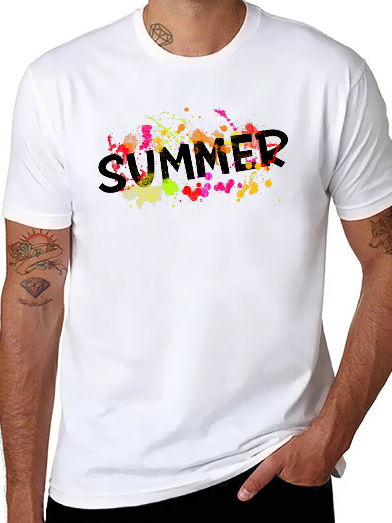 Summer Splatter Graphic Tee