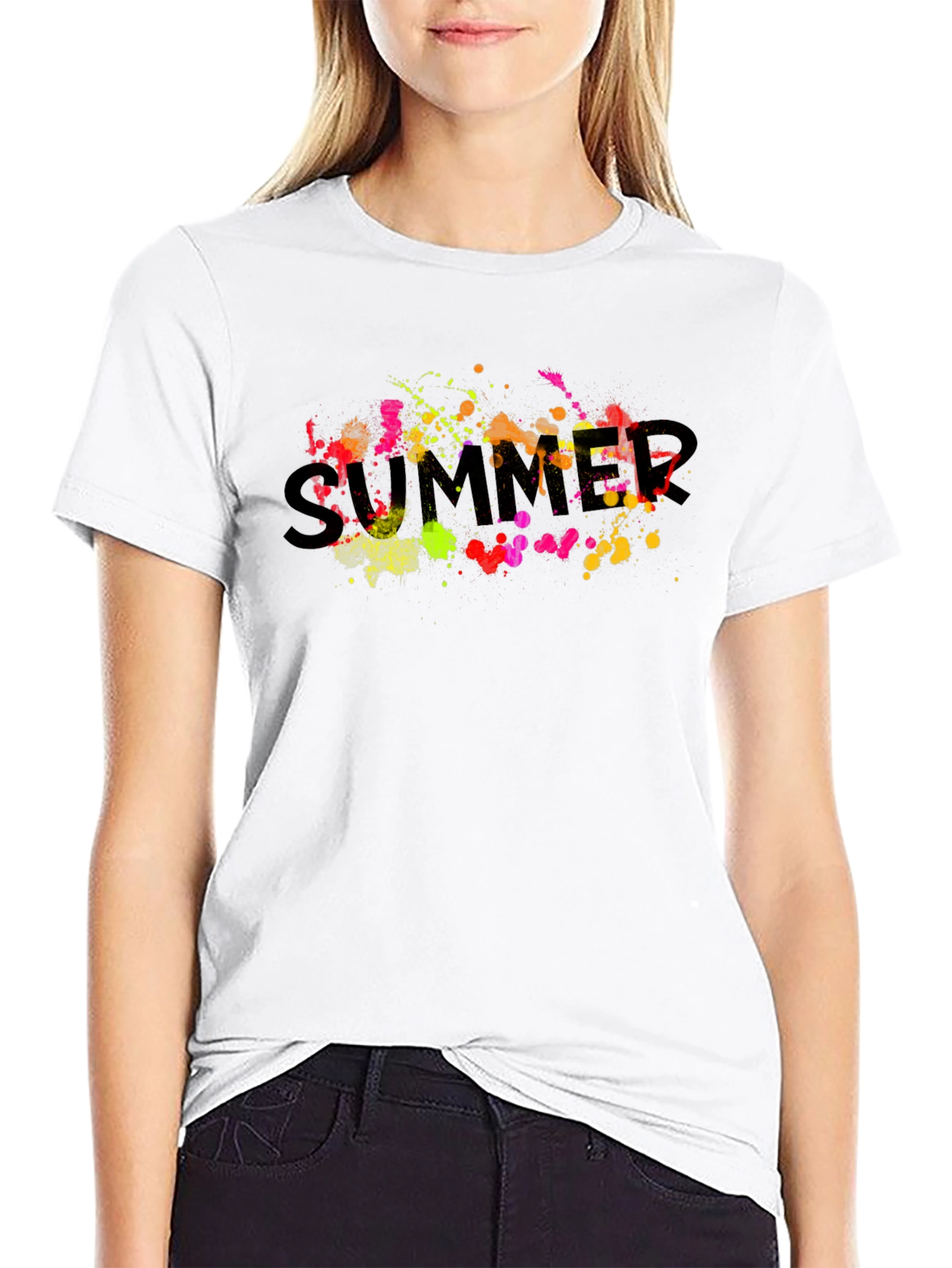 Summer Splatter Graphic Tee