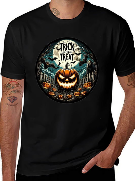 Halloween Trick or Treat Graphic Tee