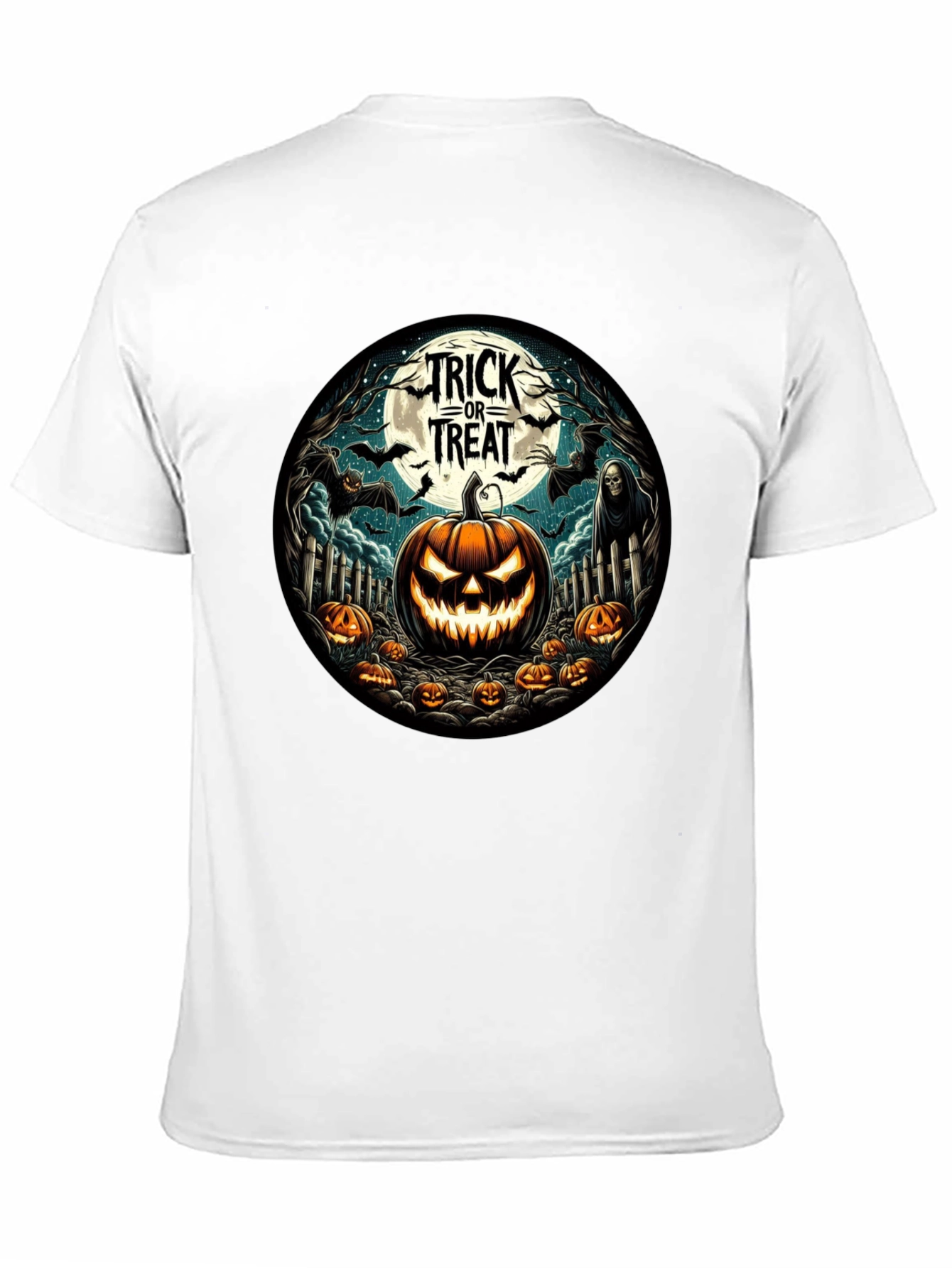 Halloween Trick or Treat Graphic Tee