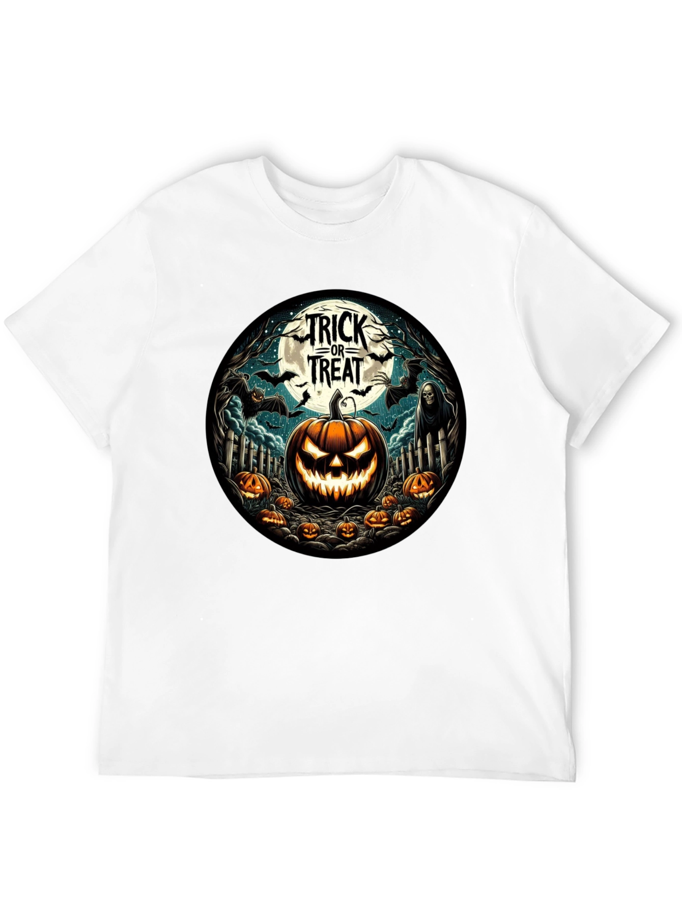 Halloween Trick or Treat Graphic Tee