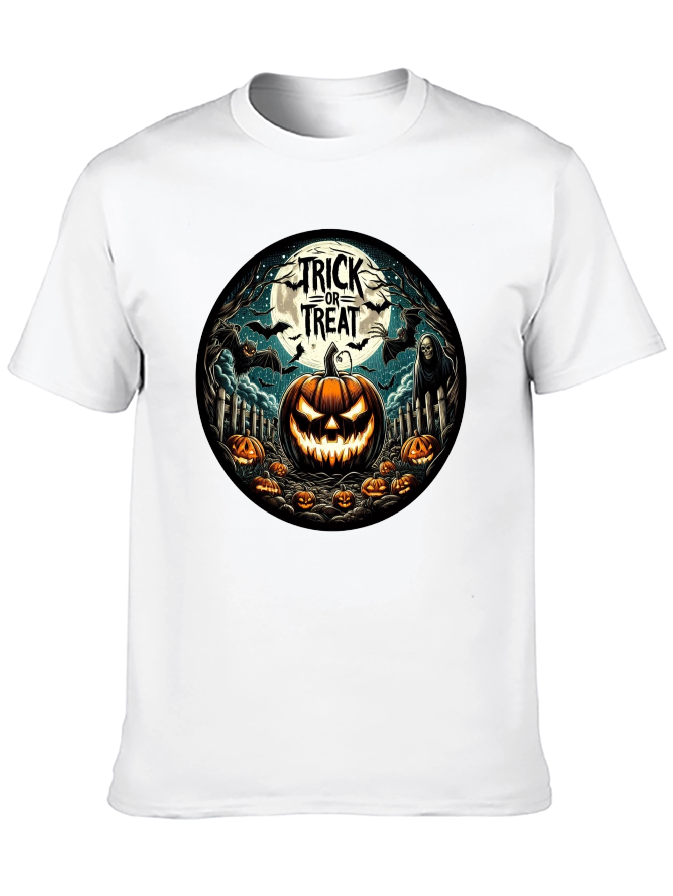 Halloween Trick or Treat Graphic Tee