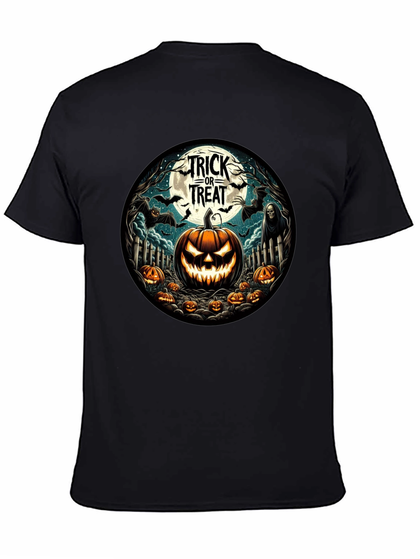 Halloween Trick or Treat Graphic Tee