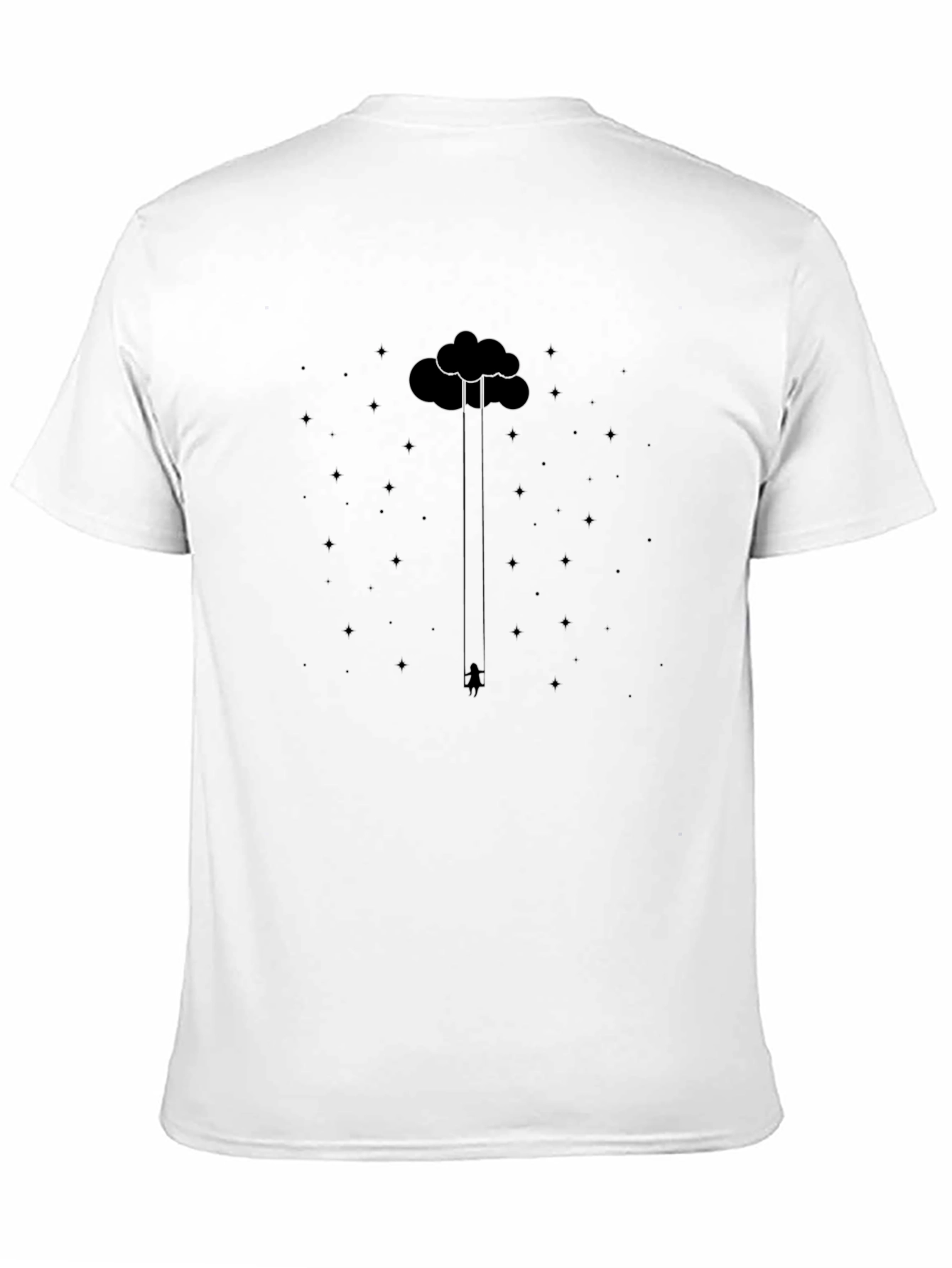 Cloud Climber Graphic Tee - Soft Black T-Shirt