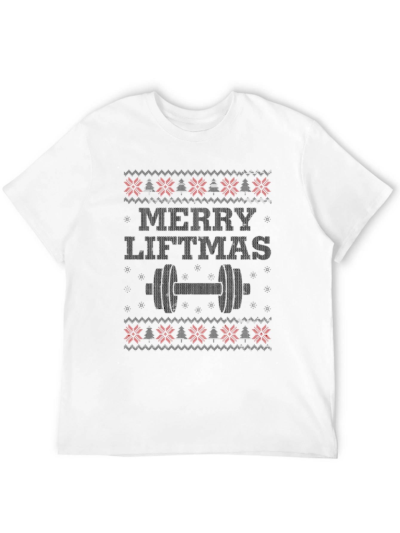 Merry Liftmas Black T-Shirt