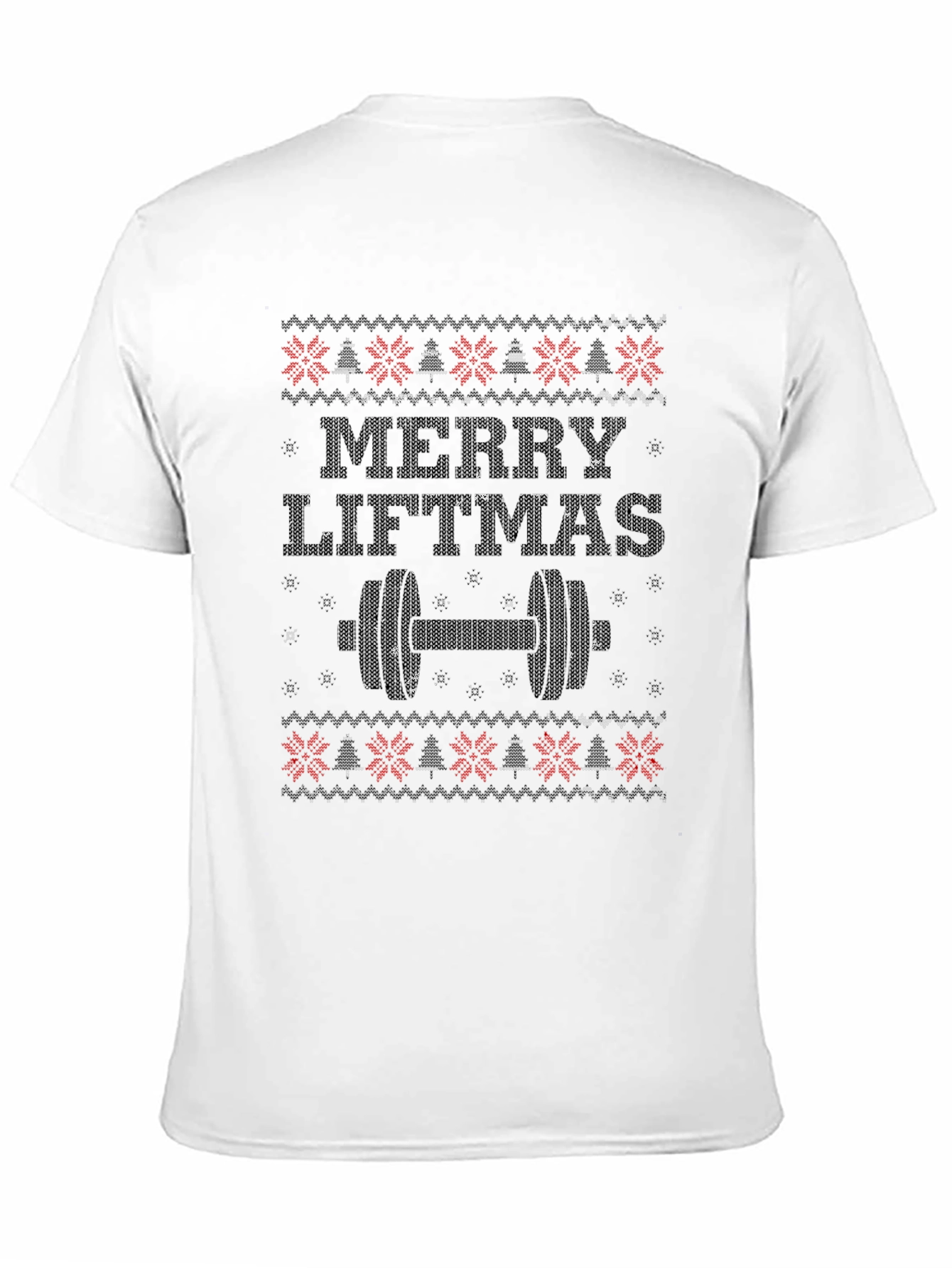 Merry Liftmas Black T-Shirt