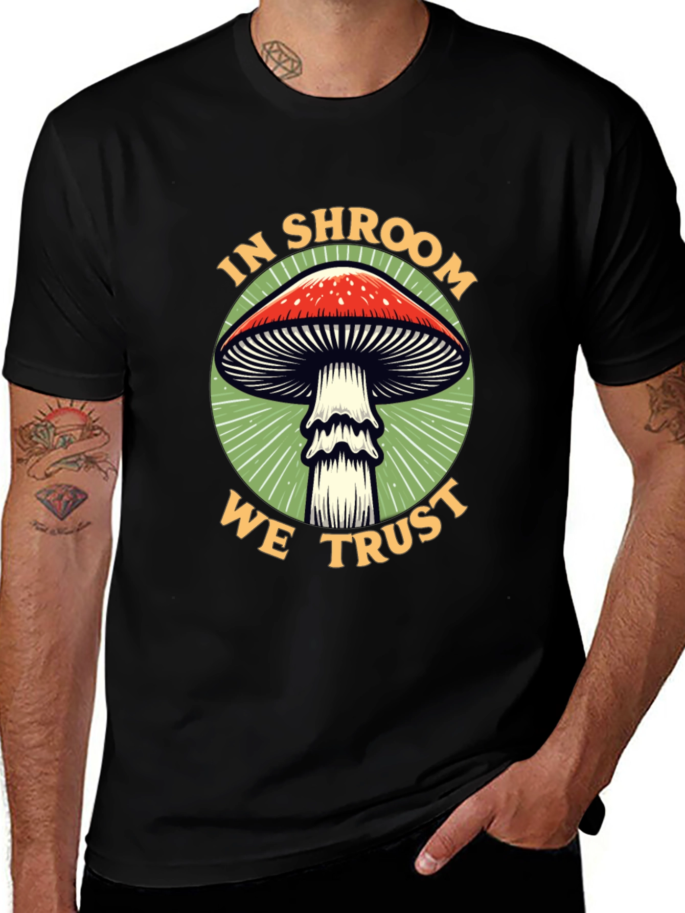 In Shroom We Trust Graphic Tee