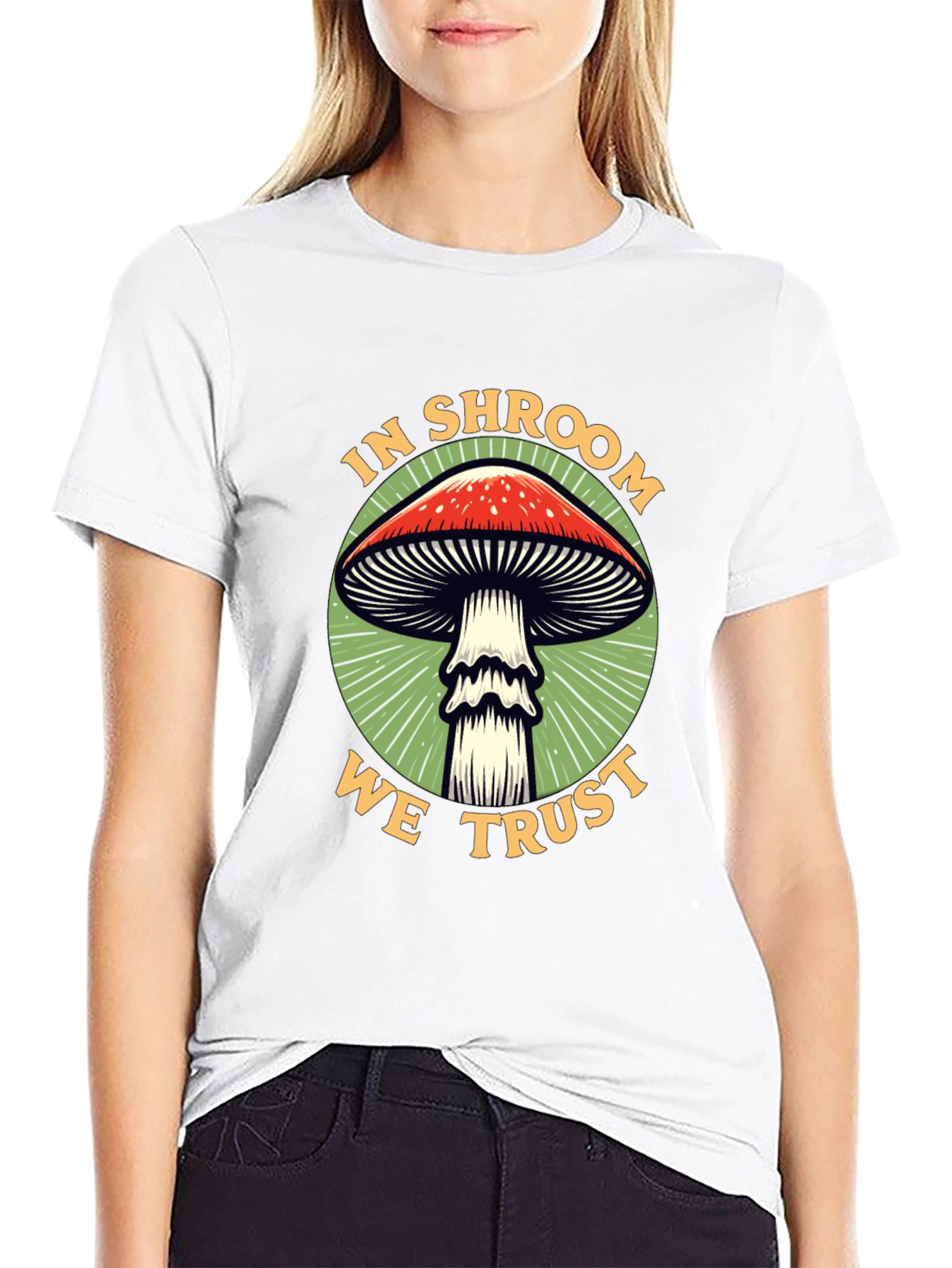In Shroom We Trust Graphic Tee