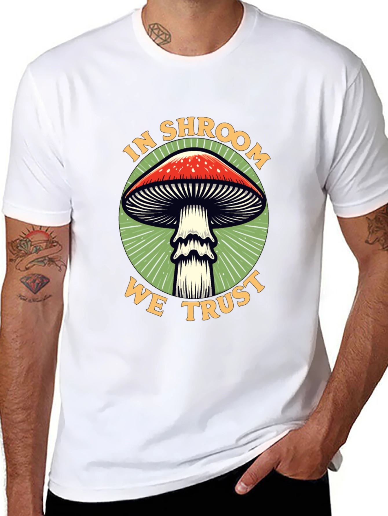 In Shroom We Trust Graphic Tee