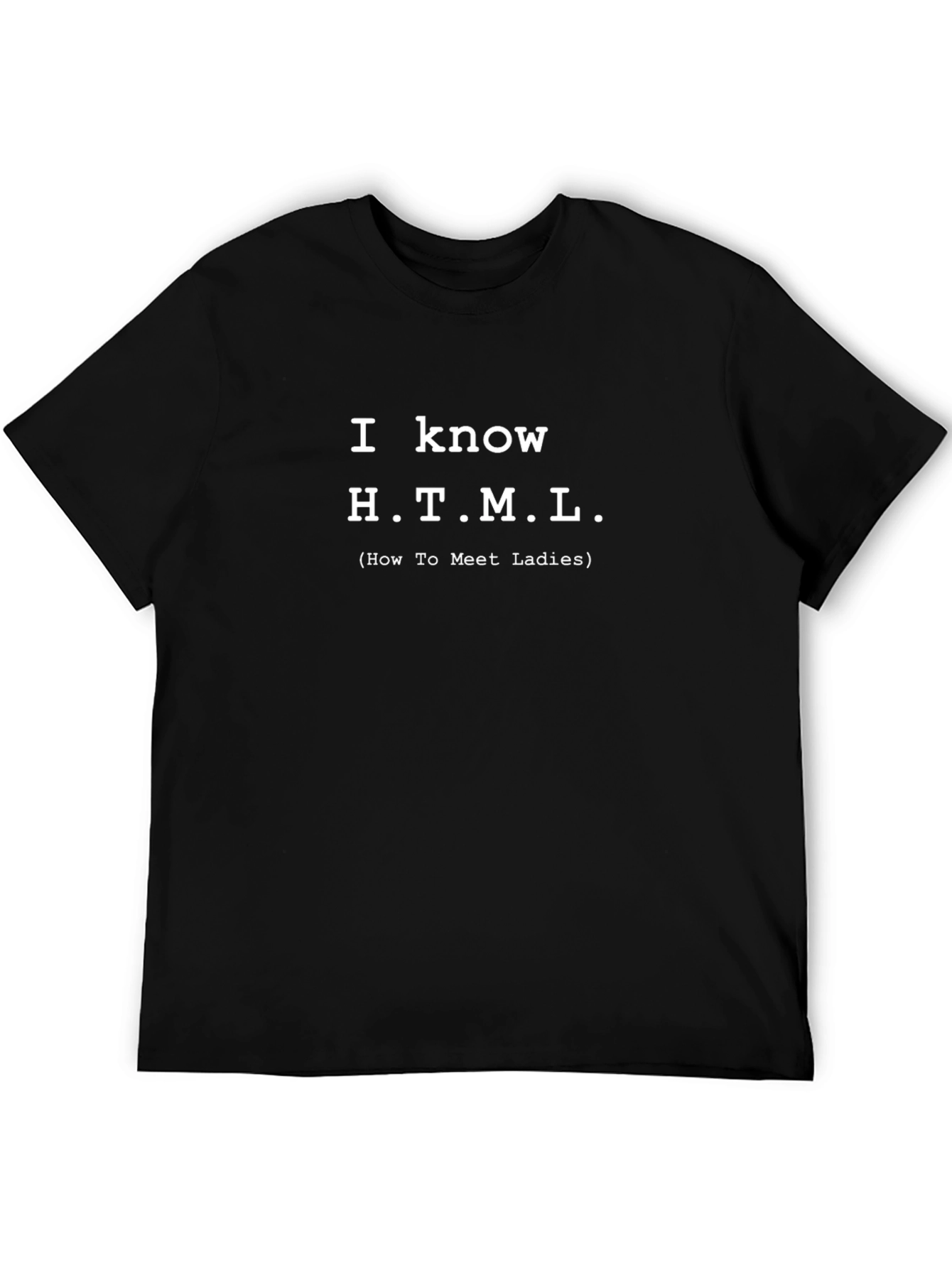 I Know HTML Funny Programmer T-Shirt