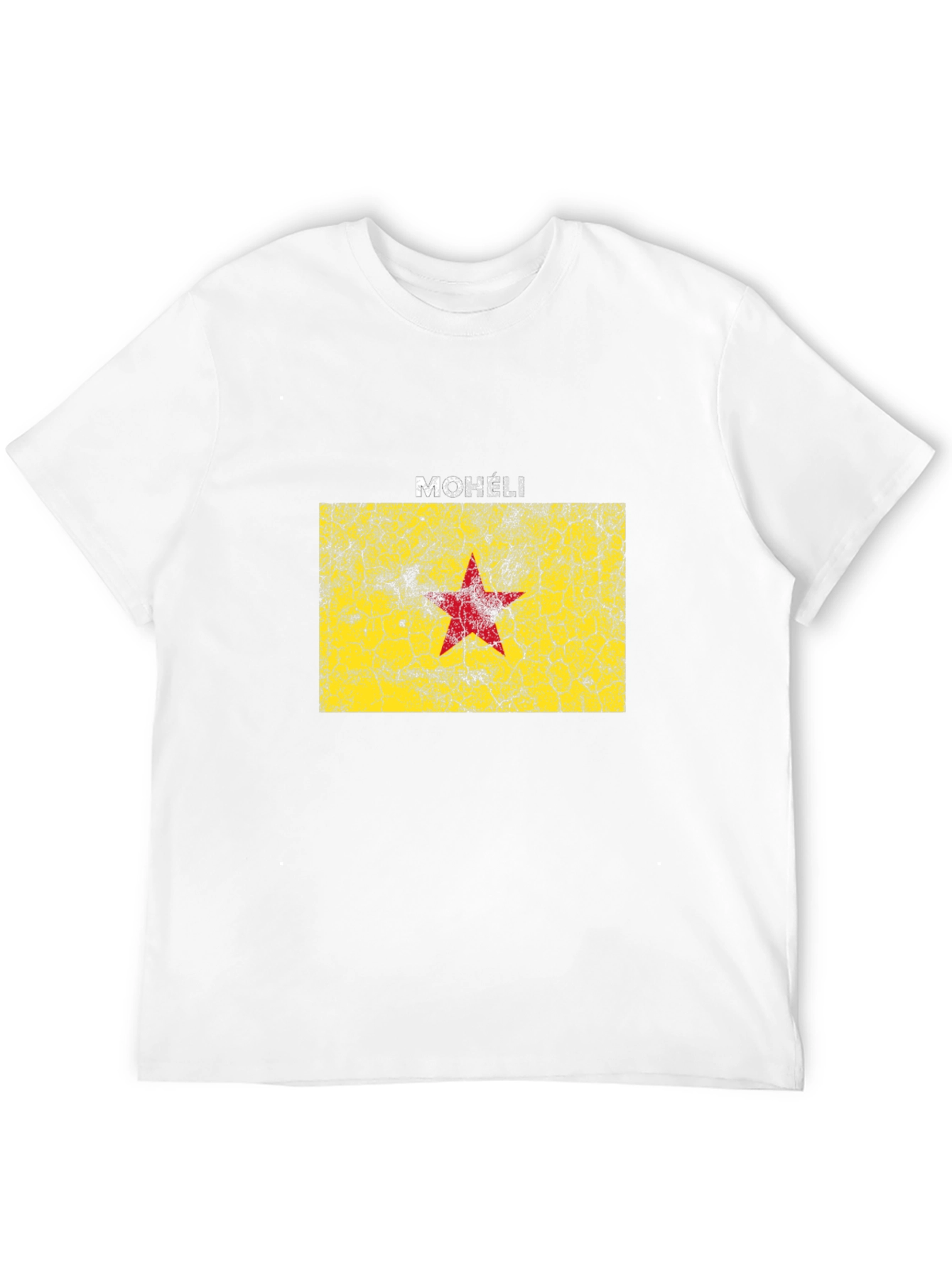 Moheli Flag Graphic Tee - Black