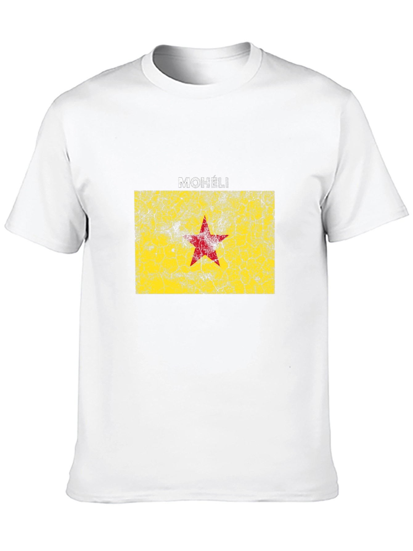 Moheli Flag Graphic Tee - Black