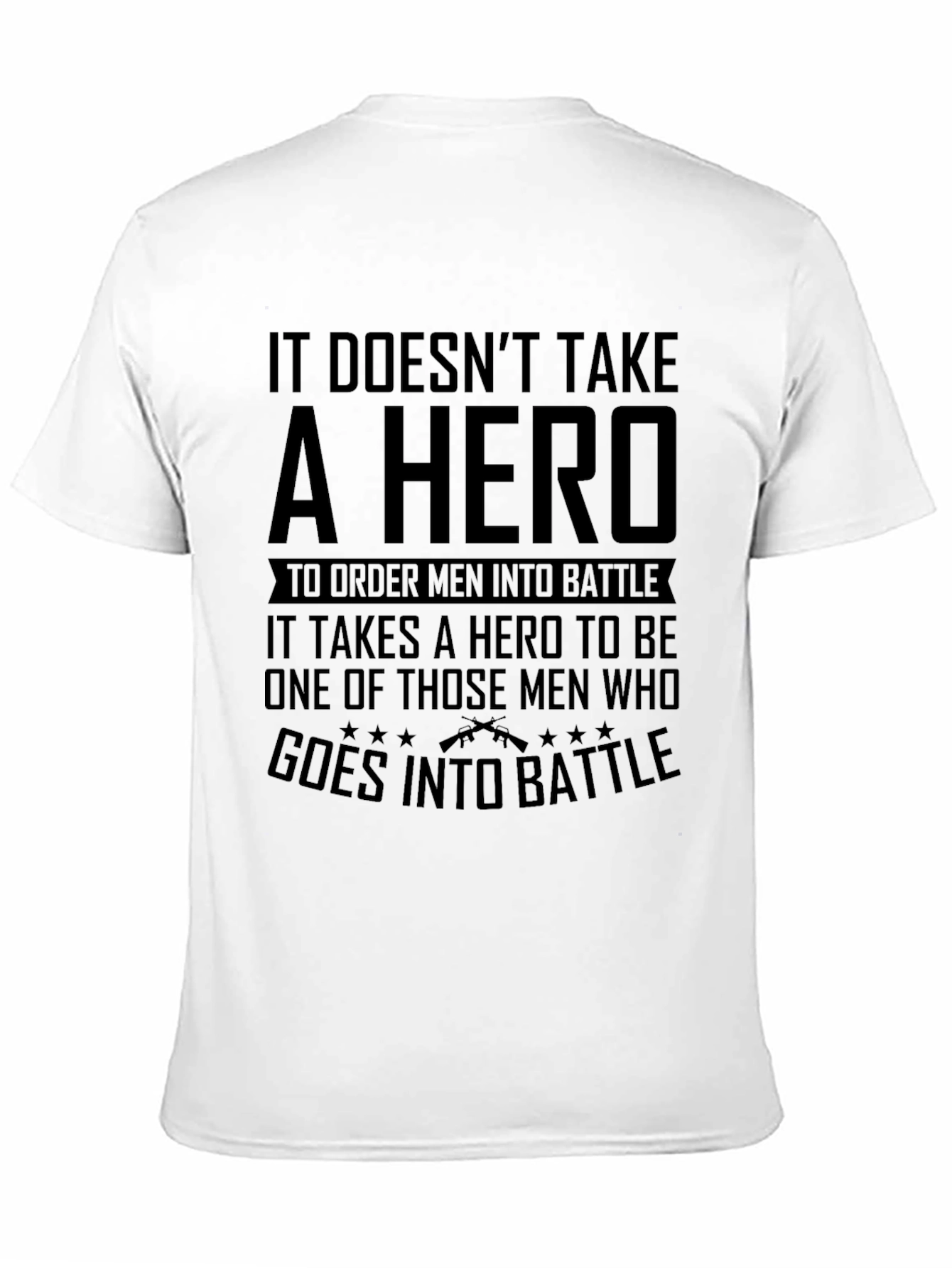 Hero Mens Graphic T-Shirt - Battle