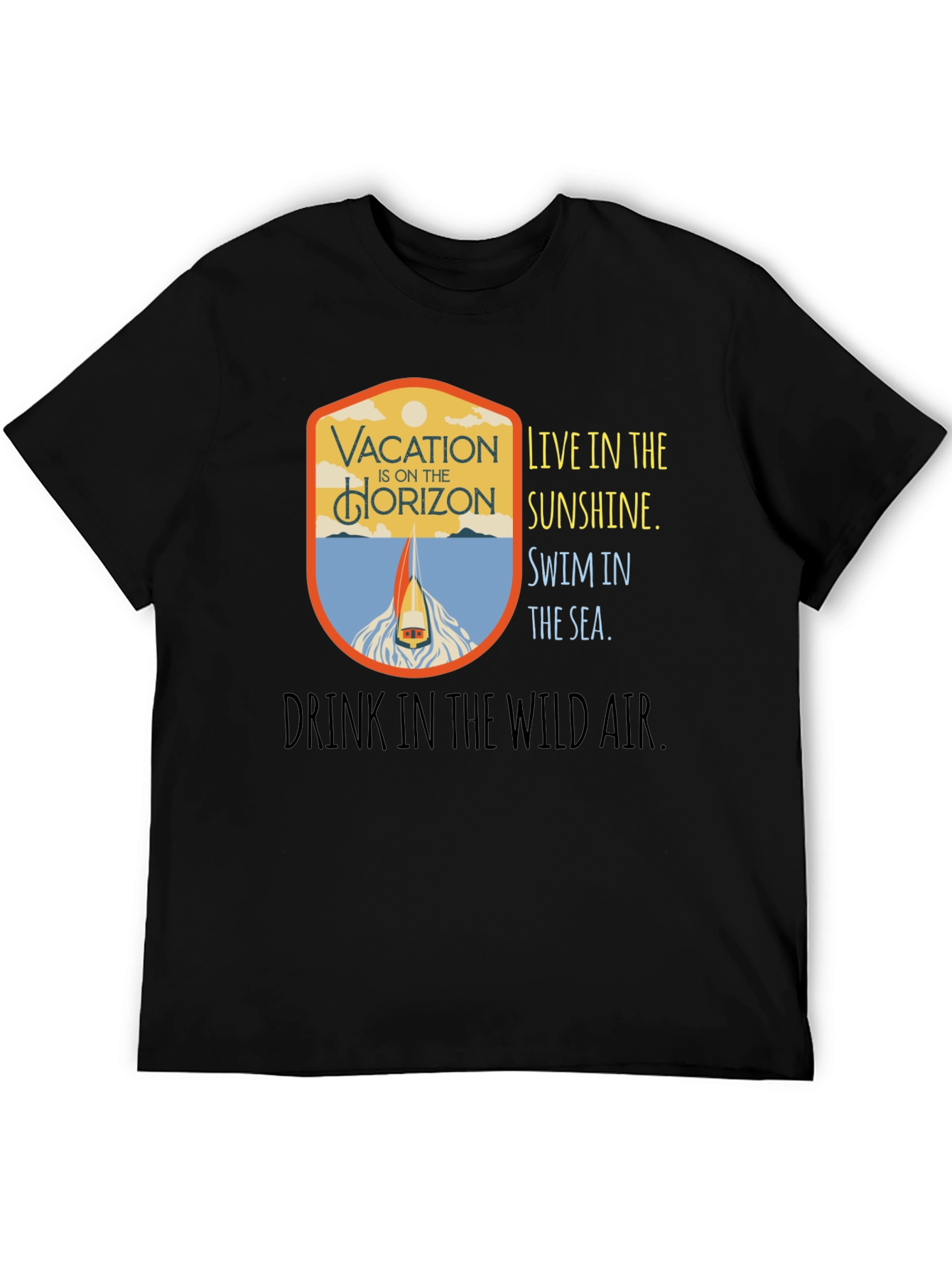 Vacation Horizon Graphic T-Shirt