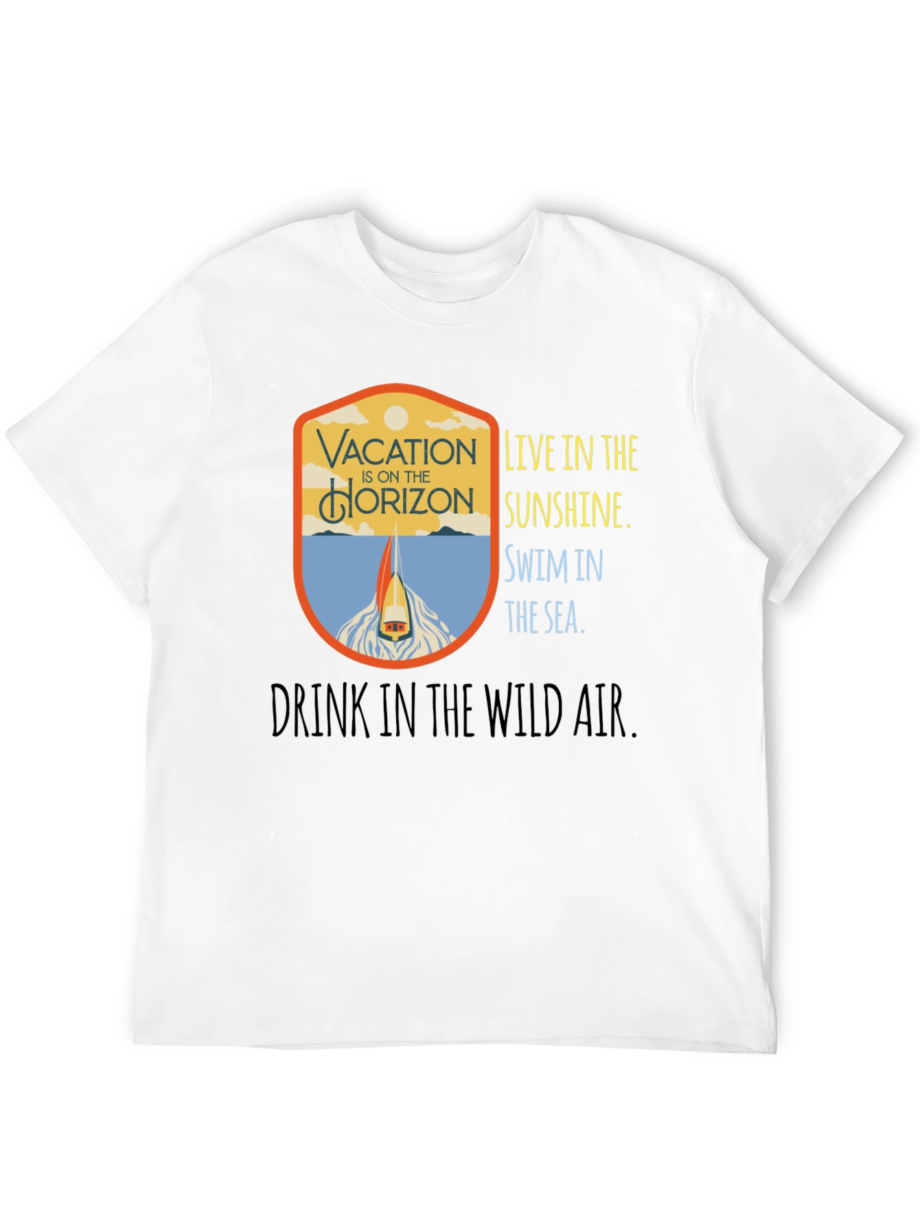 Vacation Horizon Graphic T-Shirt