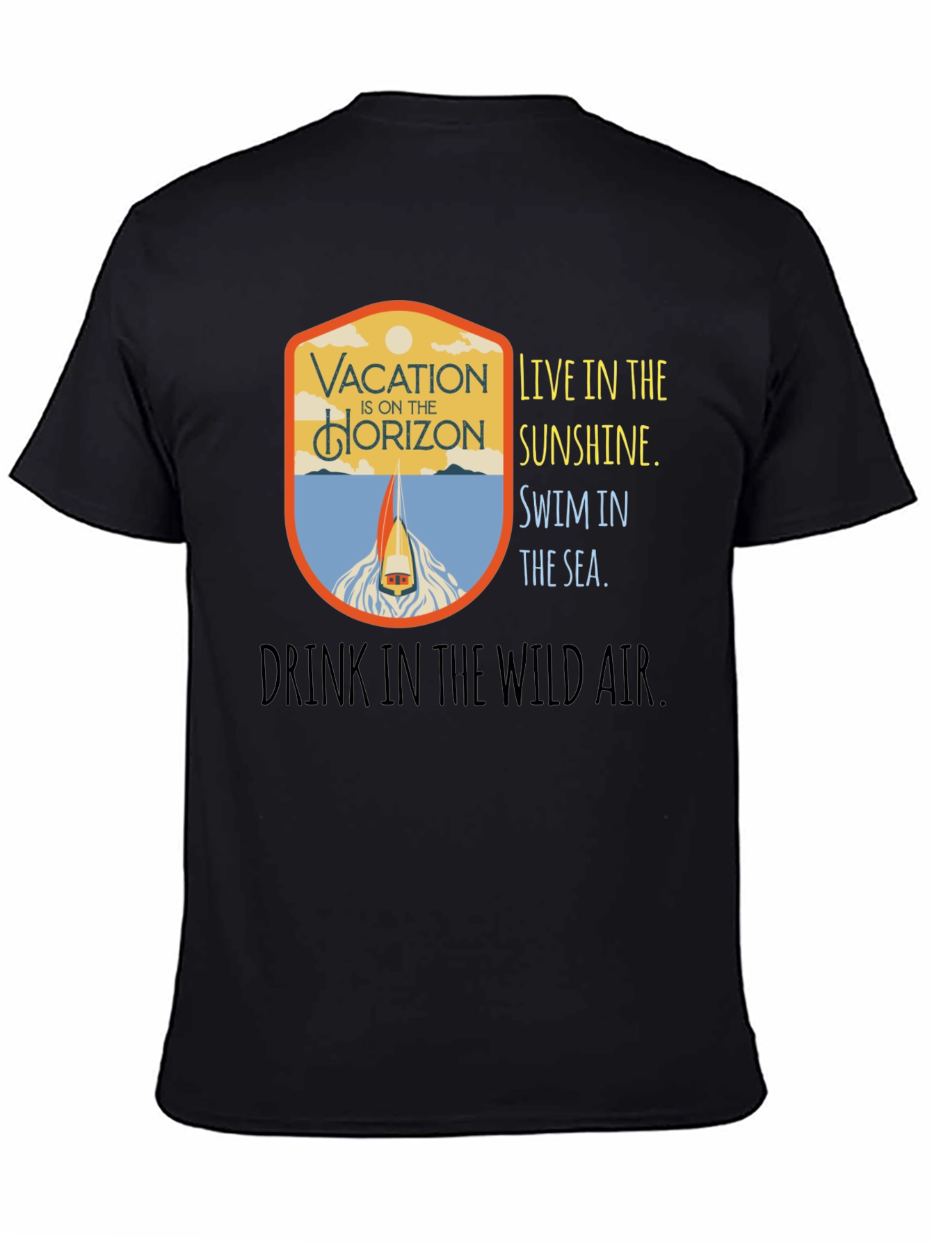 Vacation Horizon Graphic T-Shirt