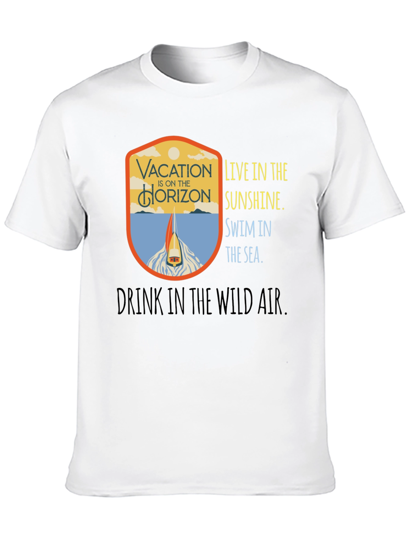 Vacation Horizon Graphic T-Shirt