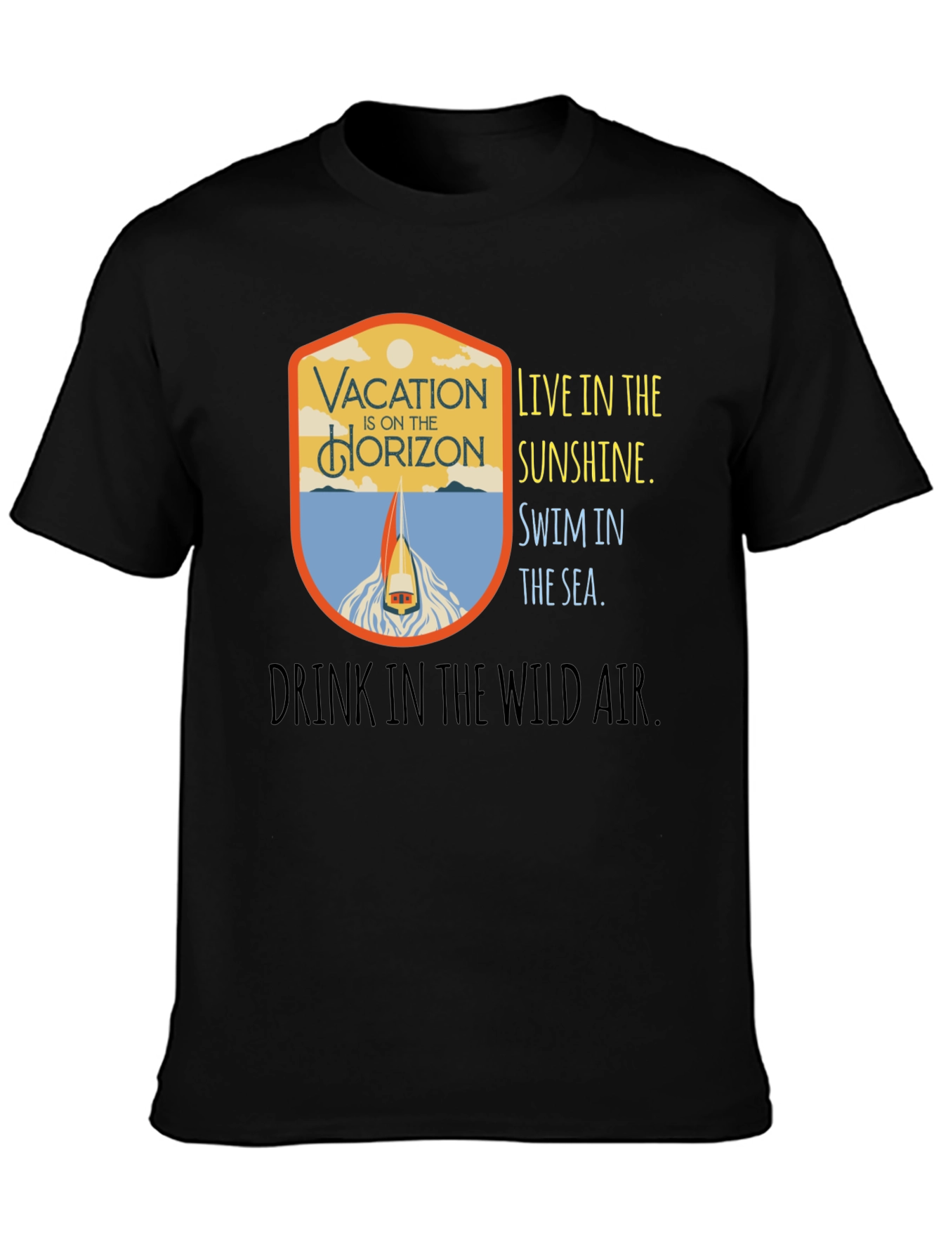 Vacation Horizon Graphic T-Shirt