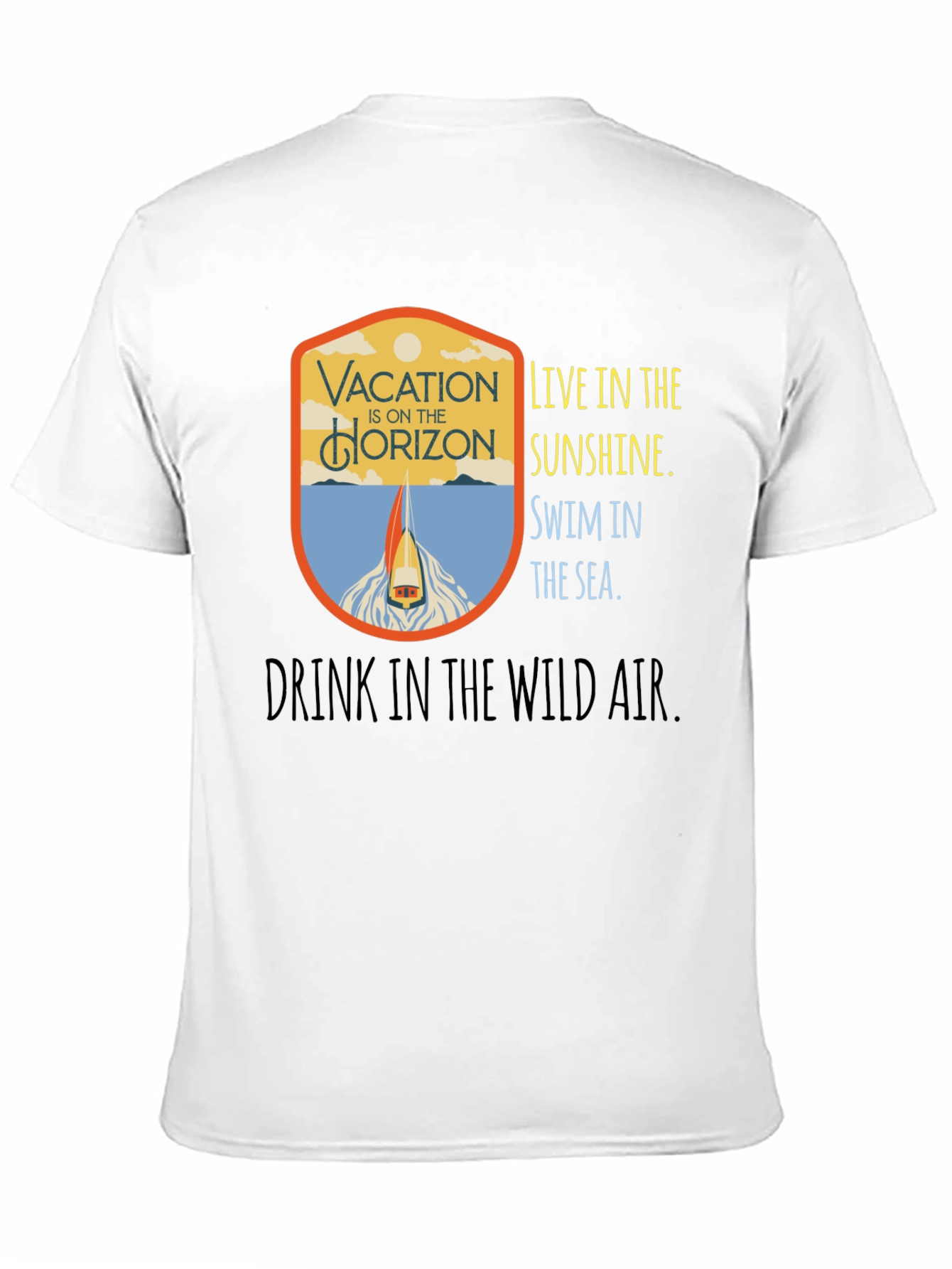 Vacation Horizon Graphic T-Shirt