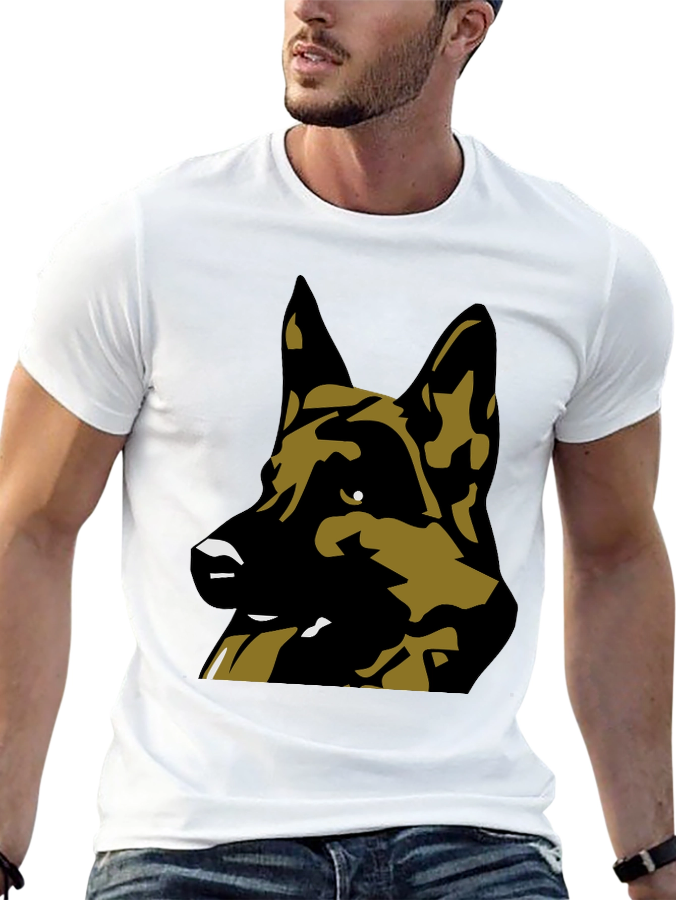 German Shepherd Graphic Tee
