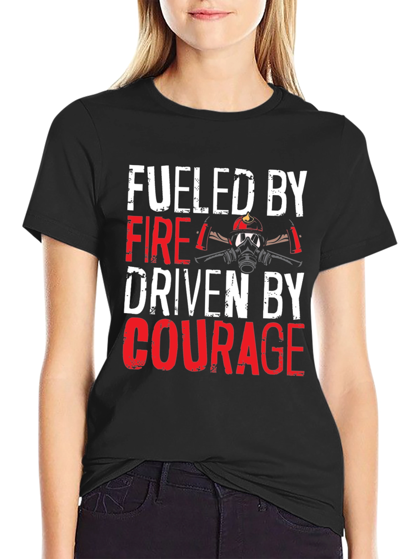 Fueled By Fire Driven By Courage T-Shirt