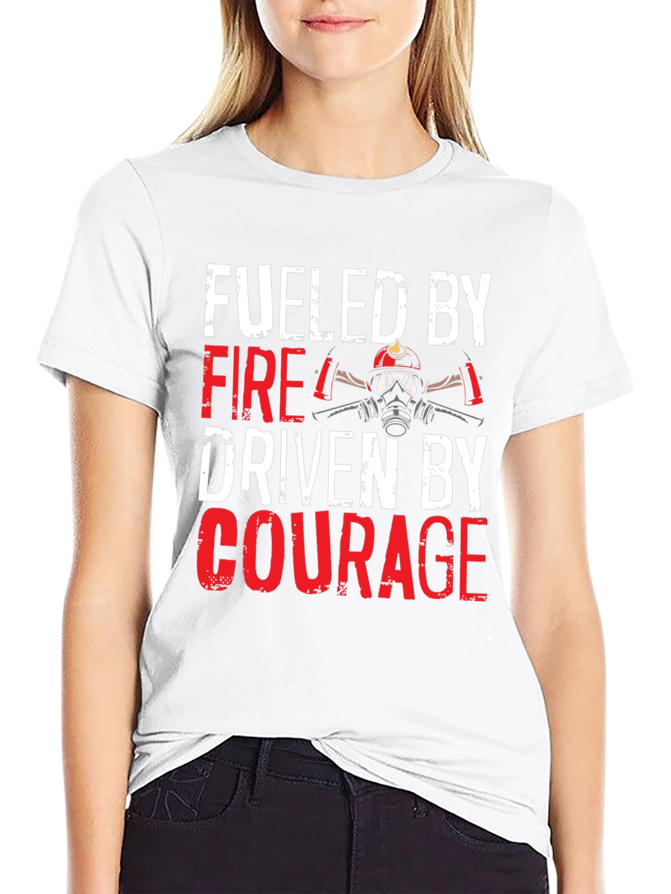 Fueled By Fire Driven By Courage T-Shirt