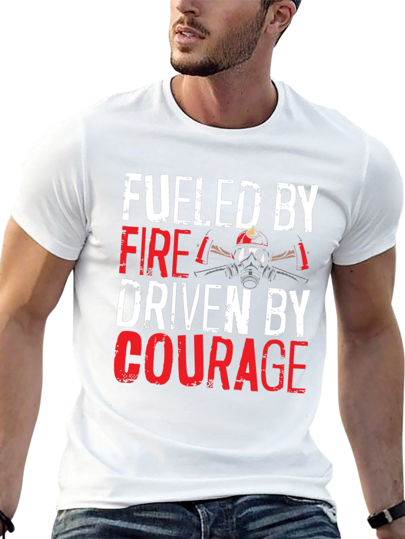 Fueled By Fire Driven By Courage T-Shirt