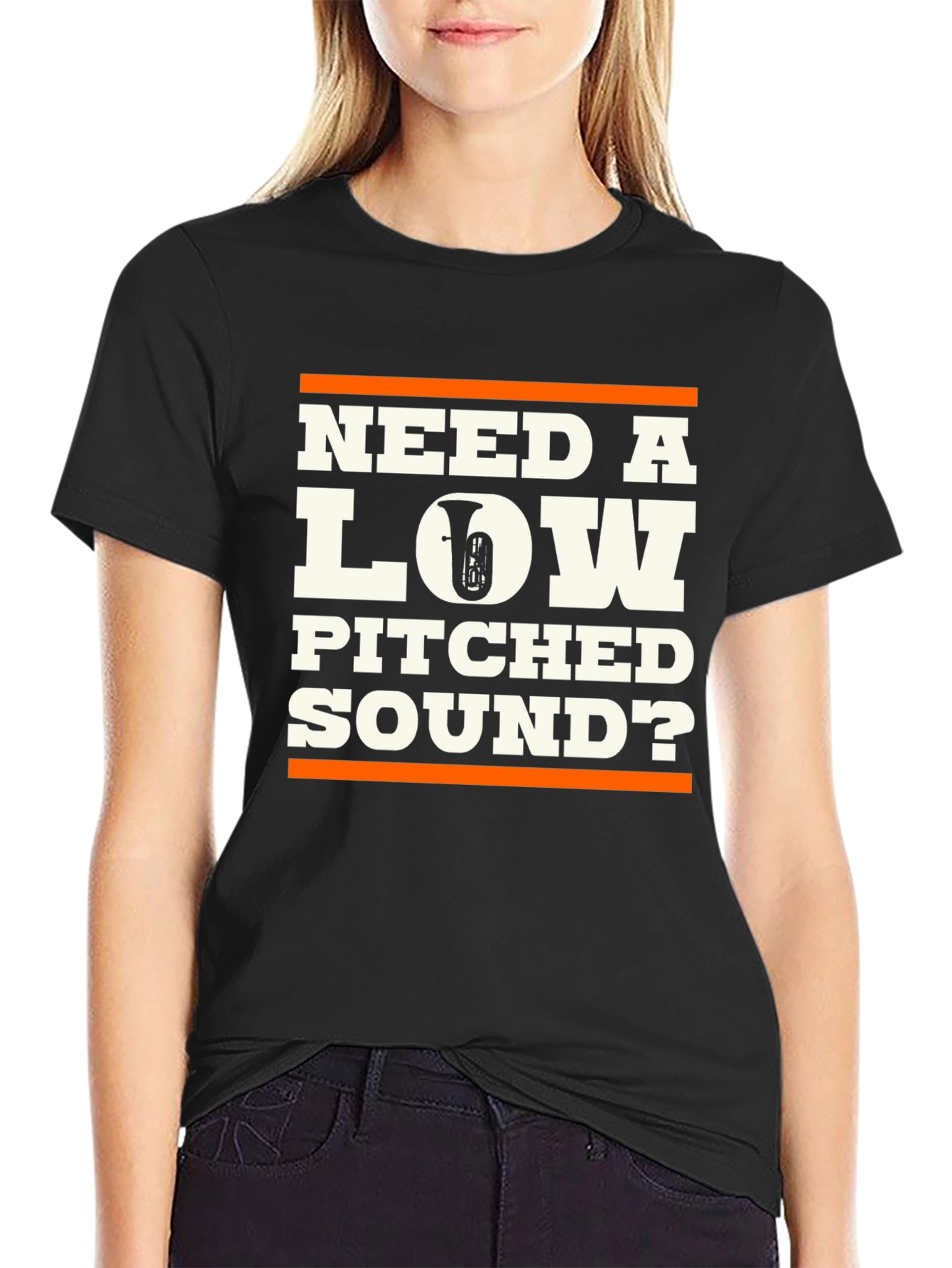 Need a Low Pitched Sound? Tuba Graphic T-Shirt