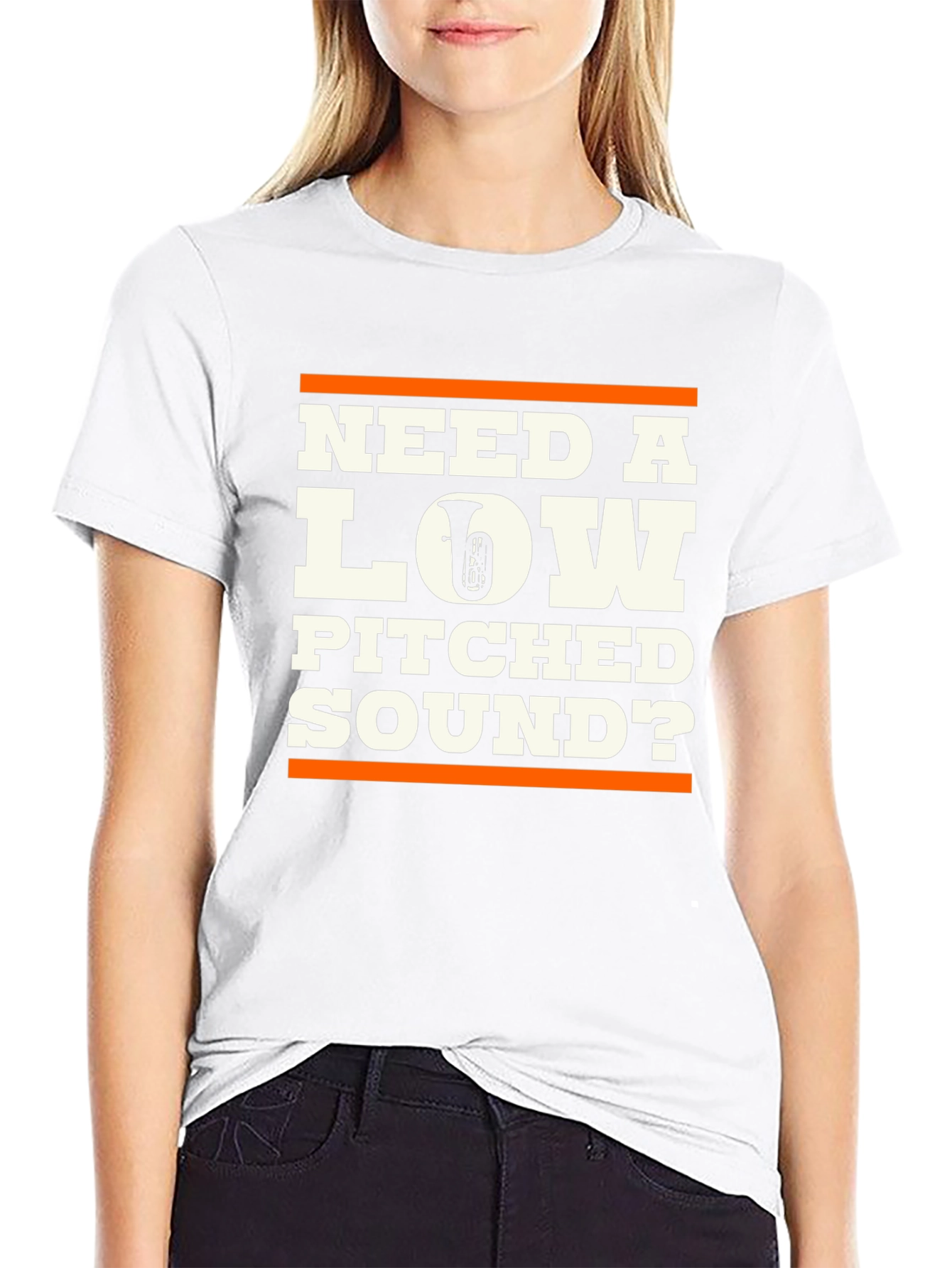 Need a Low Pitched Sound? Tuba Graphic T-Shirt