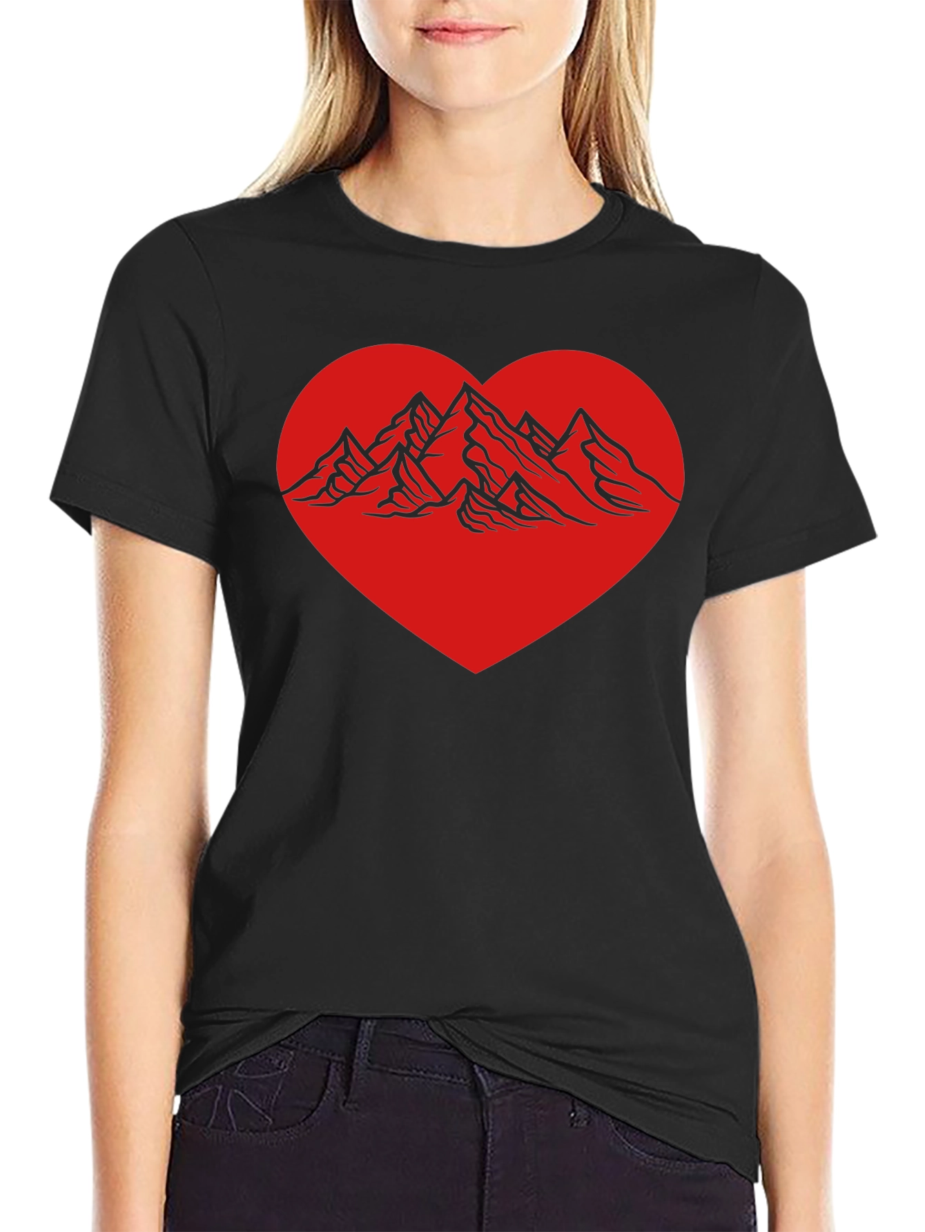 Mountain Heart Tee - Adventure Apparel