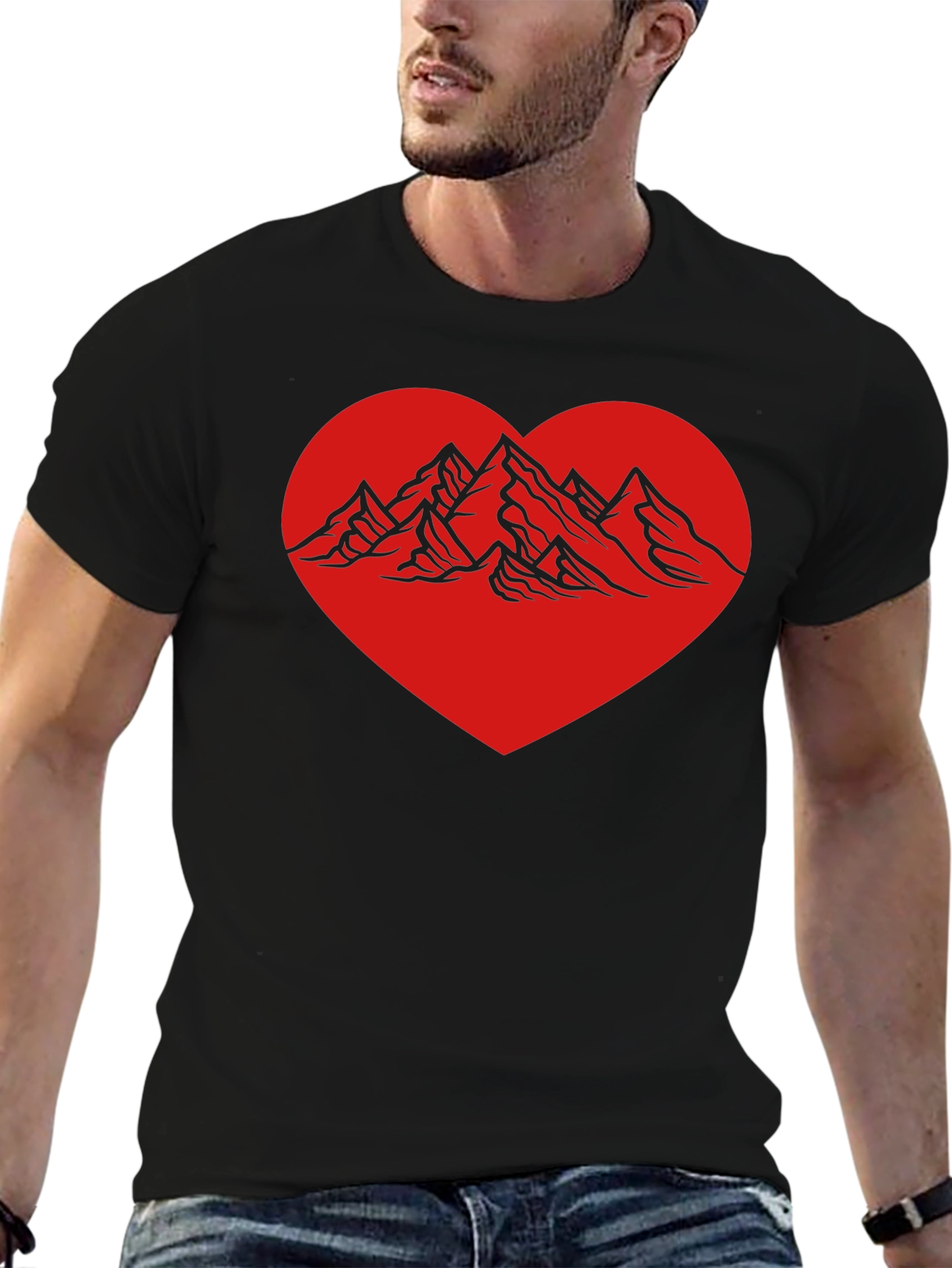Mountain Heart Tee - Adventure Apparel