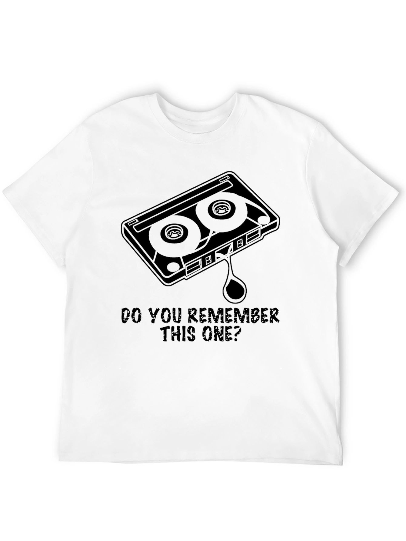 Retro Cassette Tape Graphic T-Shirt